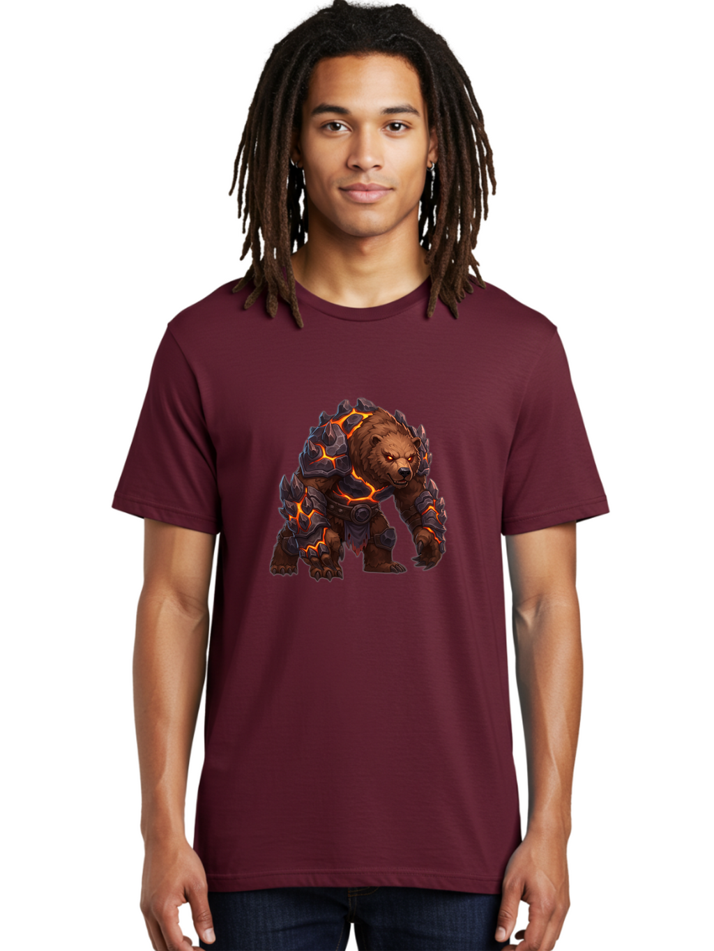 Armored-Brown-Bear Men'S Graphic Tee, 100% Cotton, Comfortable Casual Summer Wear, Machine Washable, Vintage Camera, Old Camera, Antique Camera, Black Camera, Classic Photography, Photography Equipment, Nostalgic Device, Film Camera, Camera Art Bae831