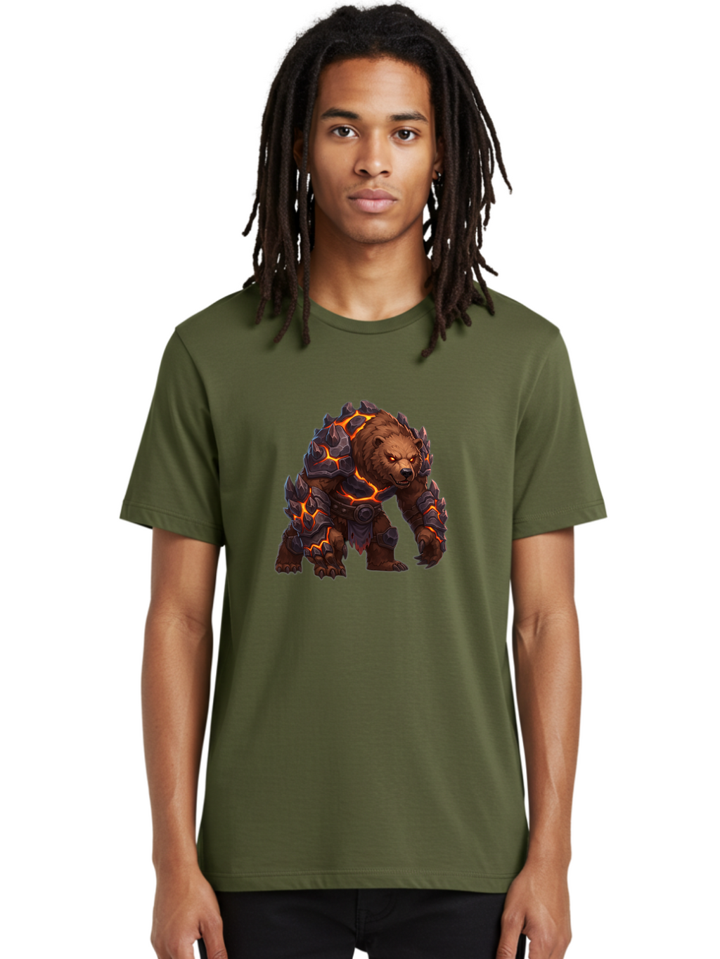 Armored-Brown-Bear Men'S Graphic Tee, 100% Cotton, Comfortable Casual Summer Wear, Machine Washable, Vintage Camera, Old Camera, Antique Camera, Black Camera, Classic Photography, Photography Equipment, Nostalgic Device, Film Camera, Camera Art Bae831