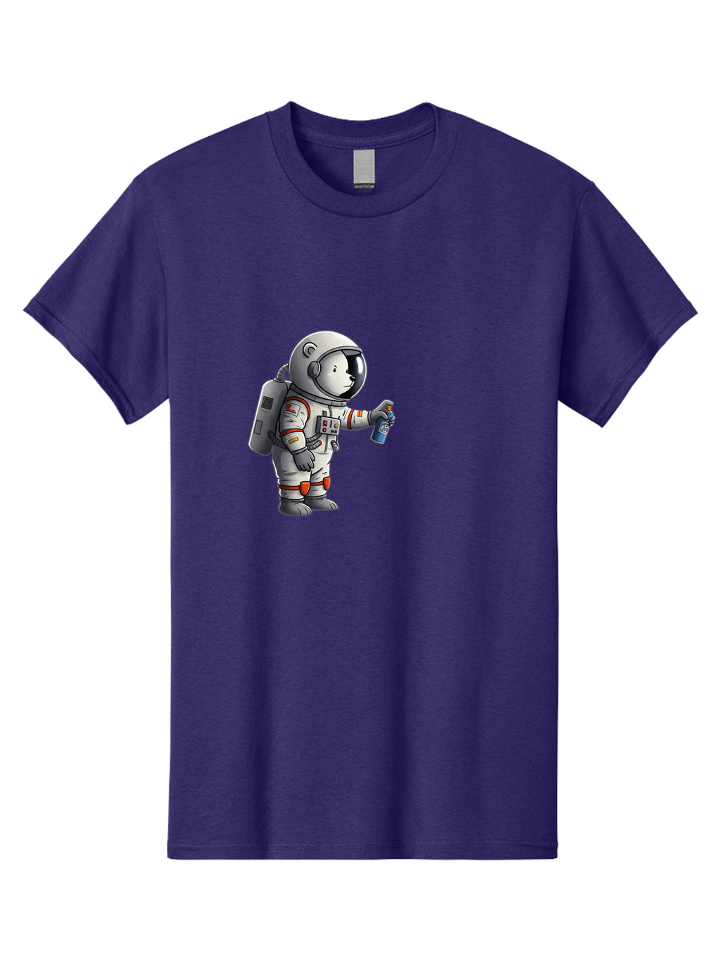 Astronaut-Spray-Paint Men'S Graphic Tee, 100% Cotton, Comfortable Casual Summer Wear, Machine Washable, Vintage Camera, Old Camera, Antique Camera, Black Camera, Classic Photography, Photography Equipment, Nostalgic Device, Film Camera, Camera Art Bae833