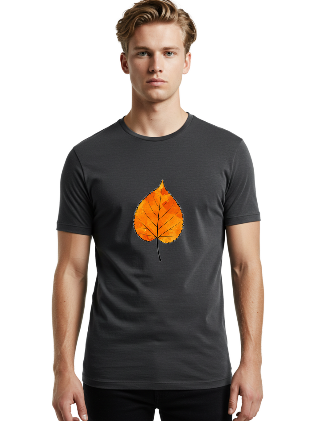 Autumn-Leaf Men'S Graphic Tee, 100% Cotton, Comfortable Casual Summer Wear, Machine Washable, Vintage Camera, Old Camera, Antique Camera, Black Camera, Classic Photography, Photography Equipment, Nostalgic Device, Film Camera, Camera Art Bae835