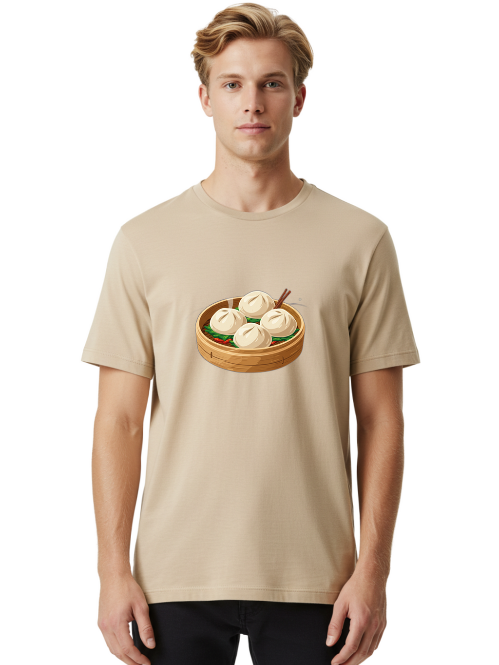 Bamboo-Basket-Dumplings Men'S Graphic Tee, 100% Cotton, Comfortable Casual Summer Wear, Machine Washable, Vintage Camera, Old Camera, Antique Camera, Black Camera, Classic Photography, Photography Equipment, Nostalgic Device, Film Camera, Bae838
