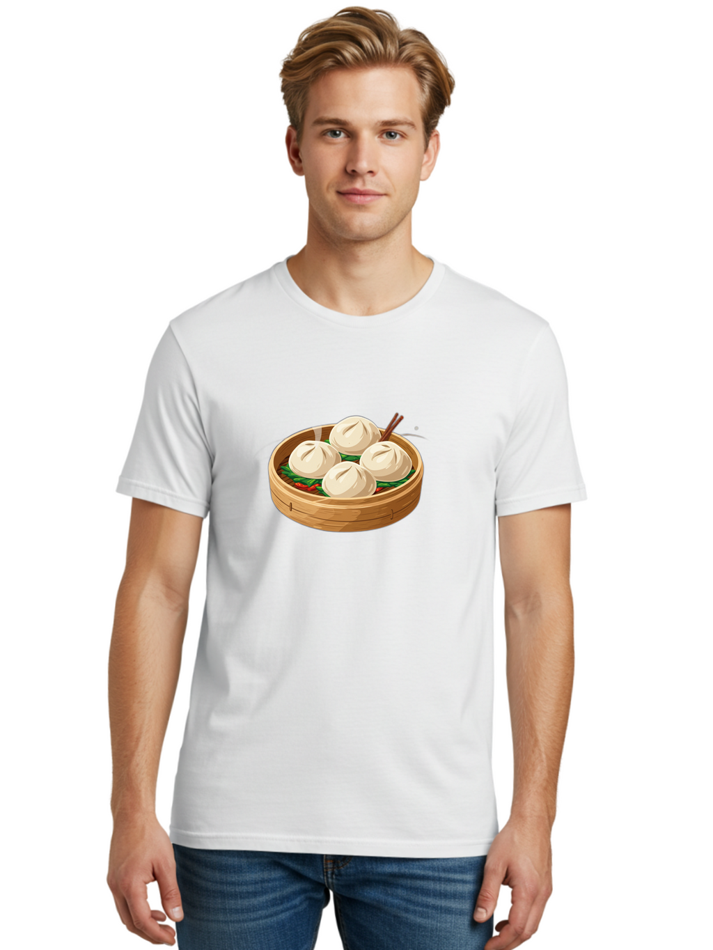 Bamboo-Basket-Dumplings Men'S Graphic Tee, 100% Cotton, Comfortable Casual Summer Wear, Machine Washable, Vintage Camera, Old Camera, Antique Camera, Black Camera, Classic Photography, Photography Equipment, Nostalgic Device, Film Camera, Bae838