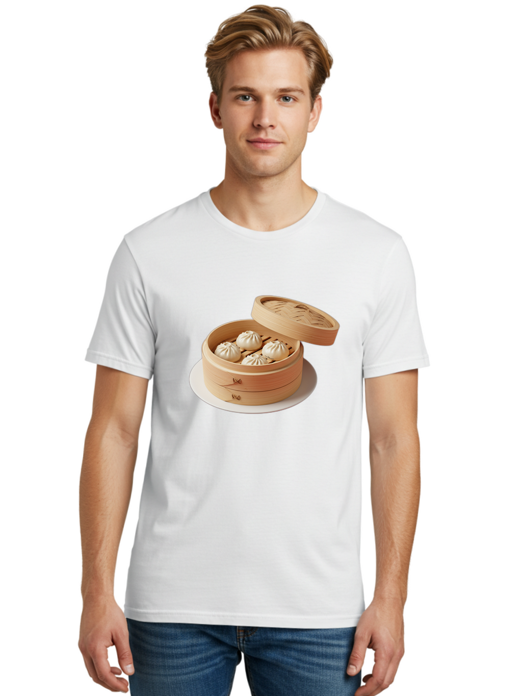 Bamboo-Steamer Men'S Graphic Tee, 100% Cotton, Comfortable Casual Summer Wear, Machine Washable, Vintage Camera, Old Camera, Antique Camera, Black Camera, Classic Photography, Photography Equipment, Nostalgic Device, Film Camera, Camera Art Bae839