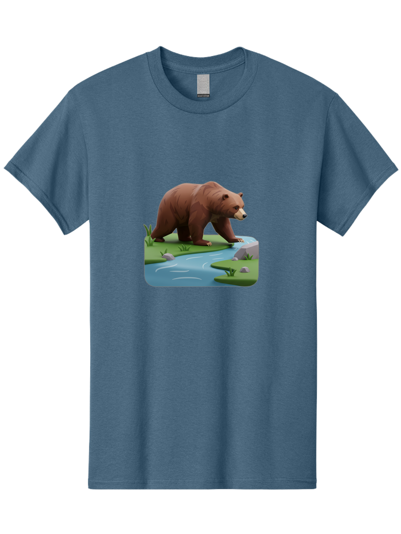Bear-By-River Men'S Graphic Tee, 100% Cotton, Comfortable Casual Summer Wear, Machine Washable, Vintage Camera, Old Camera, Antique Camera, Black Camera, Classic Photography, Photography Equipment, Nostalgic Device, Film Camera, Camera Art Bae846