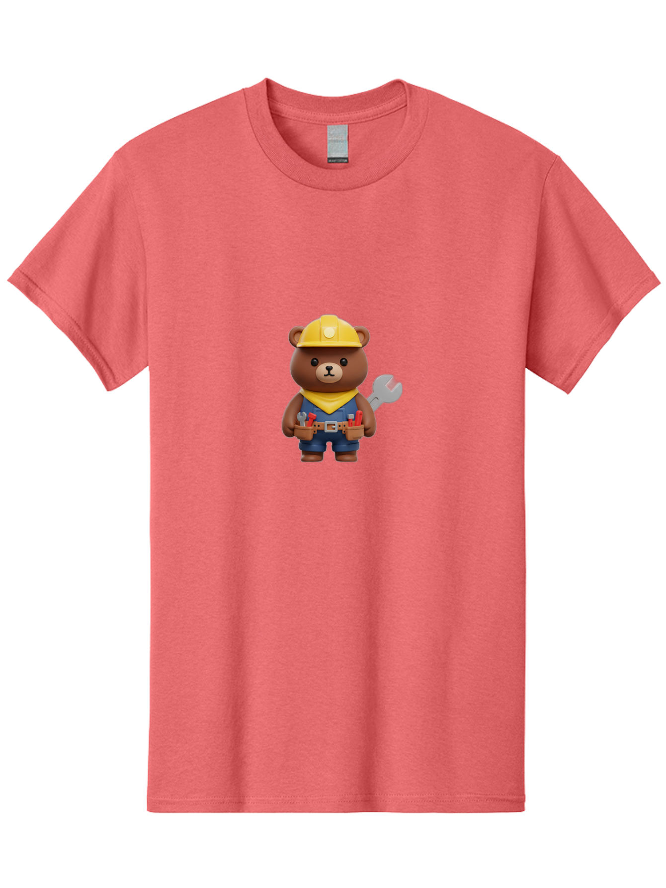Bear-Construction-Worker Men'S Graphic Tee, 100% Cotton, Comfortable Casual Summer Wear, Machine Washable, Vintage Camera, Old Camera, Antique Camera, Black Camera, Classic Photography, Photography Equipment, Nostalgic Device, Film Camera, Bae849