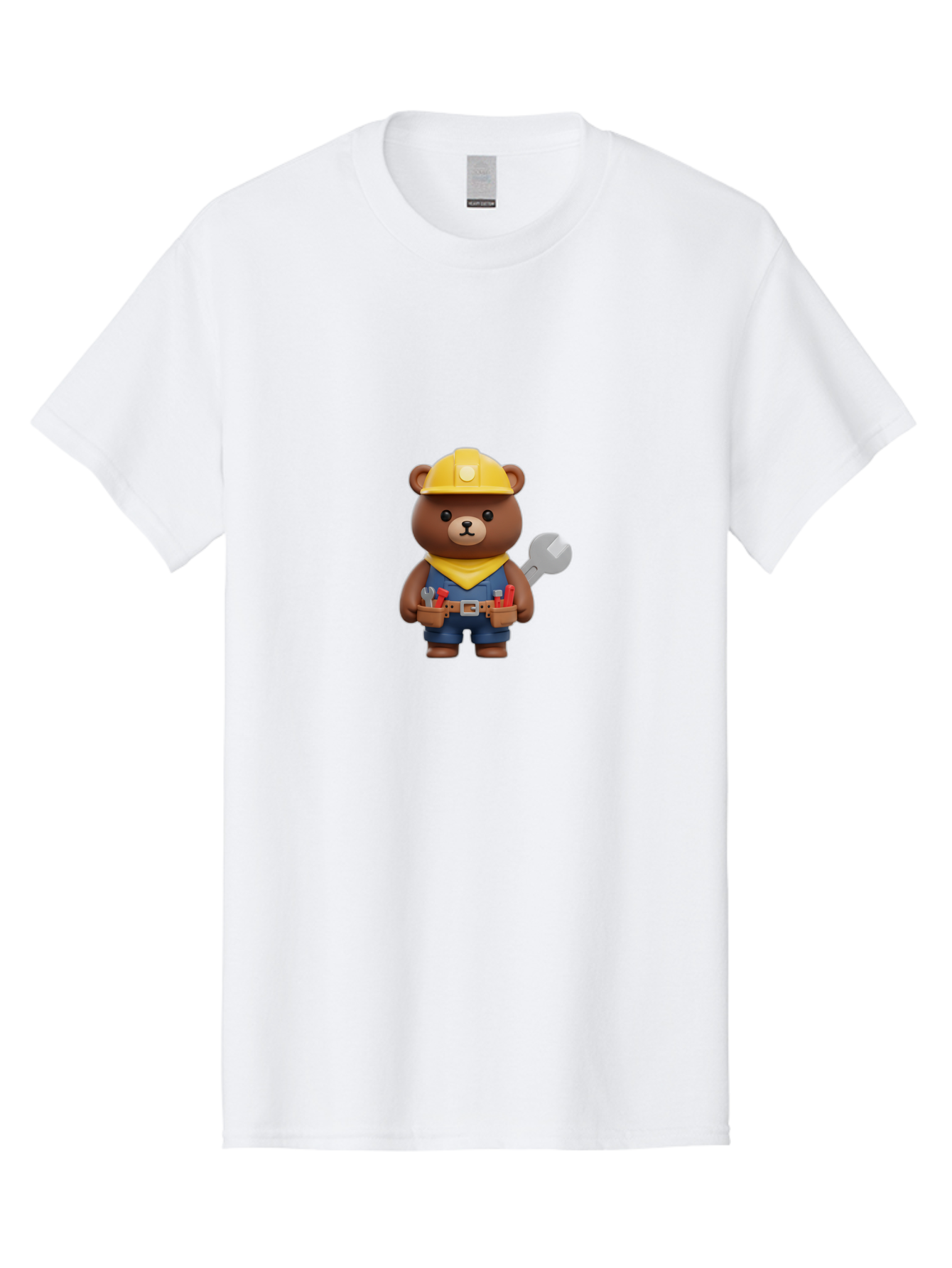 Bear-Construction-Worker Men'S Graphic Tee, 100% Cotton, Comfortable Casual Summer Wear, Machine Washable, Vintage Camera, Old Camera, Antique Camera, Black Camera, Classic Photography, Photography Equipment, Nostalgic Device, Film Camera, Bae849