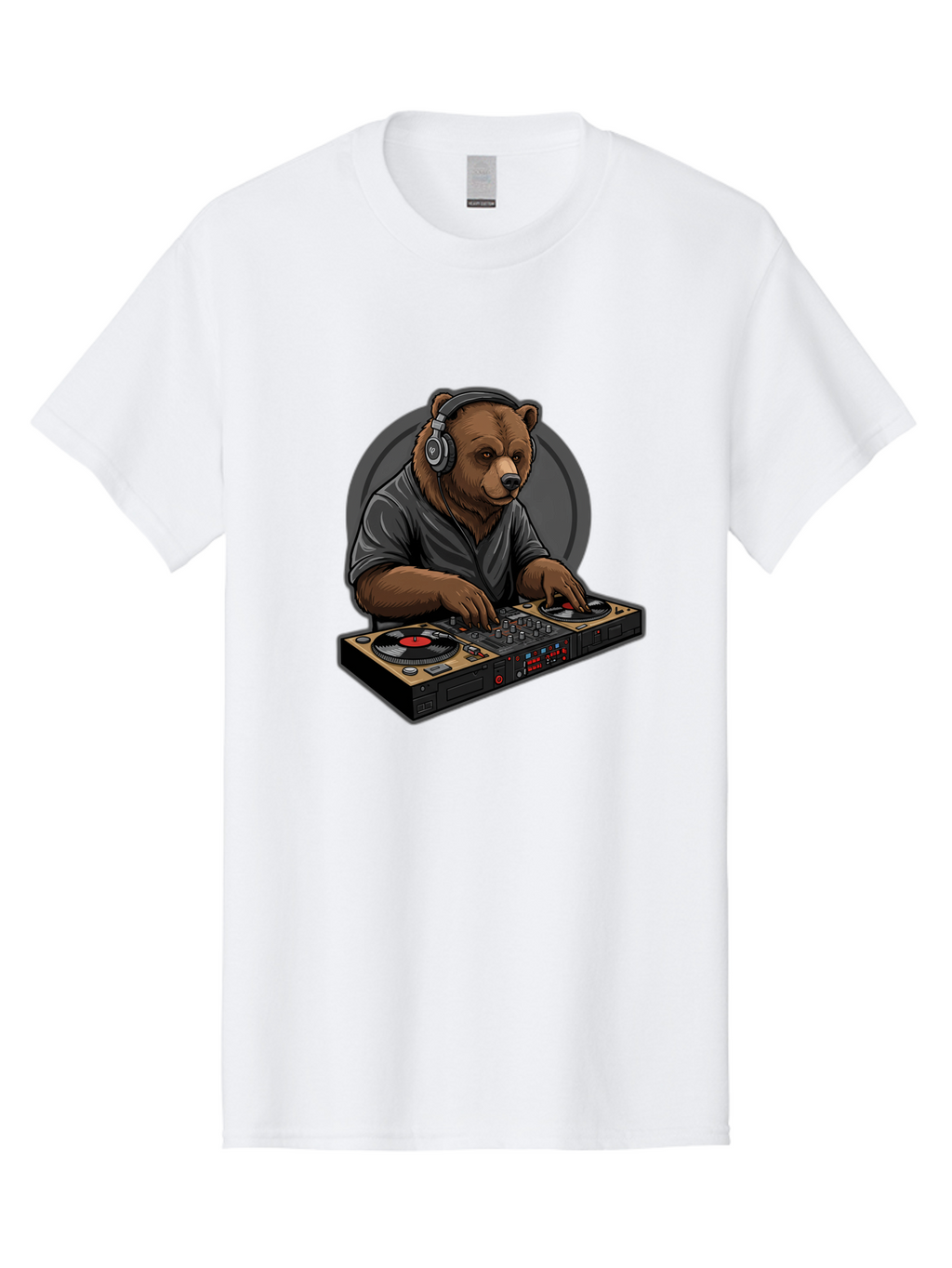 Bear-Dj Men'S Graphic Tee, 100% Cotton, Comfortable Casual Summer Wear, Machine Washable, Vintage Camera, Old Camera, Antique Camera, Black Camera, Classic Photography, Photography Equipment, Nostalgic Device, Film Camera, Camera Art Bae850