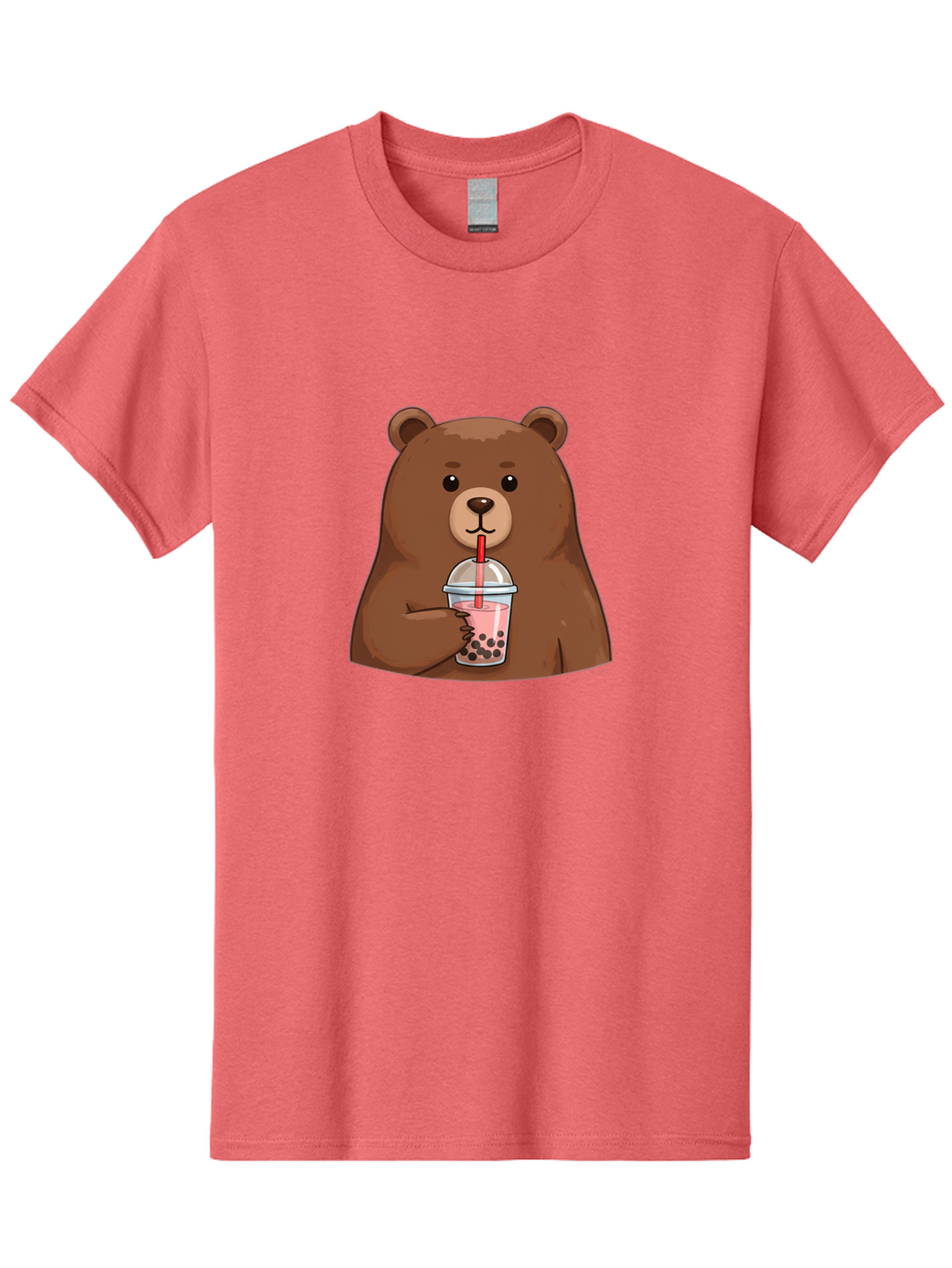 Bear-Drinking-Boba Men'S Graphic Tee, 100% Cotton, Comfortable Casual Summer Wear, Machine Washable, Vintage Camera, Old Camera, Antique Camera, Black Camera, Classic Photography, Photography Equipment, Nostalgic Device, Film Camera, Camera Art Bae851