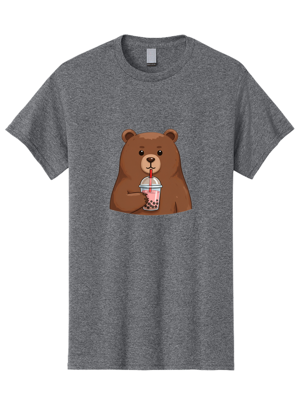 Bear-Drinking-Boba Men'S Graphic Tee, 100% Cotton, Comfortable Casual Summer Wear, Machine Washable, Vintage Camera, Old Camera, Antique Camera, Black Camera, Classic Photography, Photography Equipment, Nostalgic Device, Film Camera, Camera Art Bae851