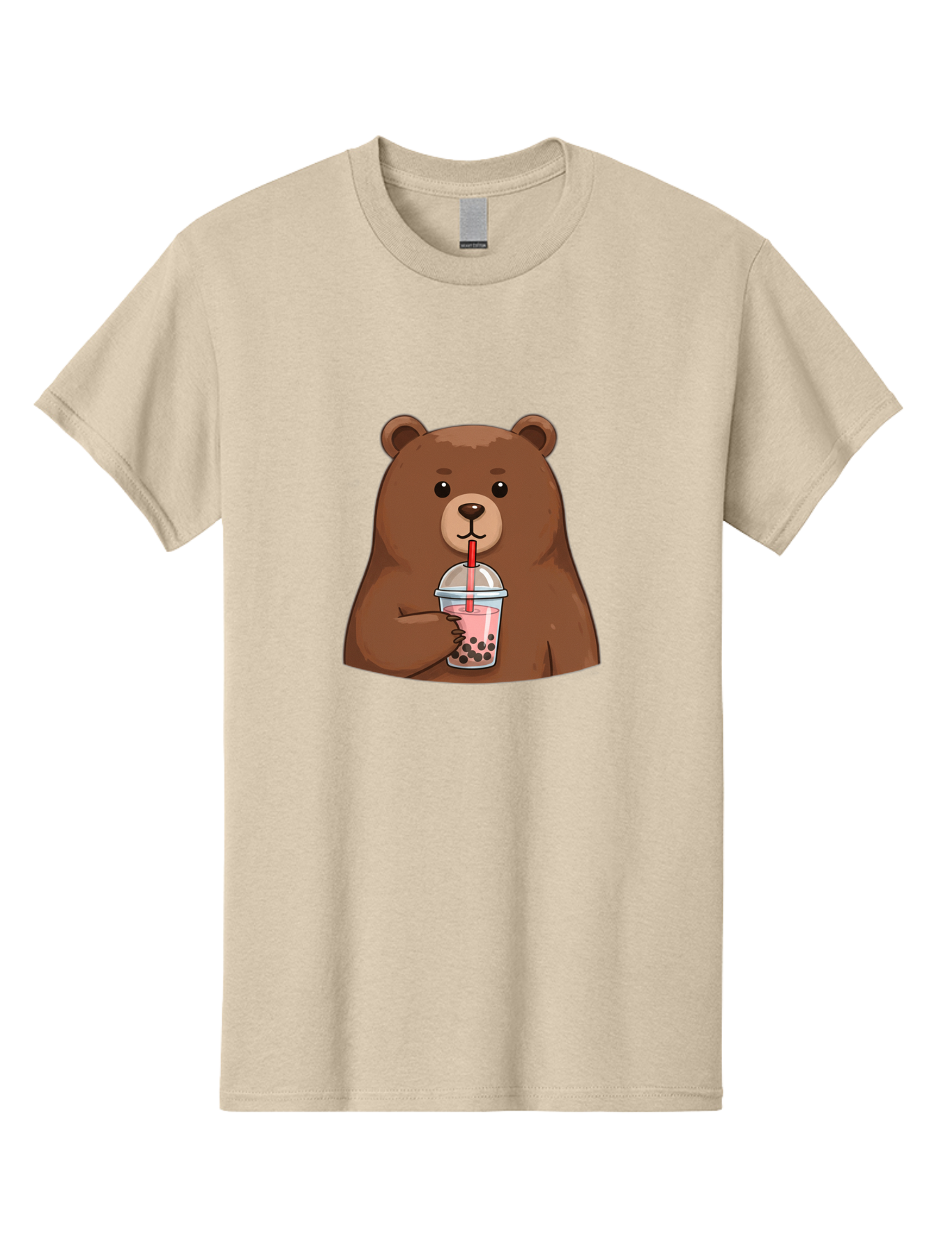 Bear-Drinking-Boba Men'S Graphic Tee, 100% Cotton, Comfortable Casual Summer Wear, Machine Washable, Vintage Camera, Old Camera, Antique Camera, Black Camera, Classic Photography, Photography Equipment, Nostalgic Device, Film Camera, Camera Art Bae851