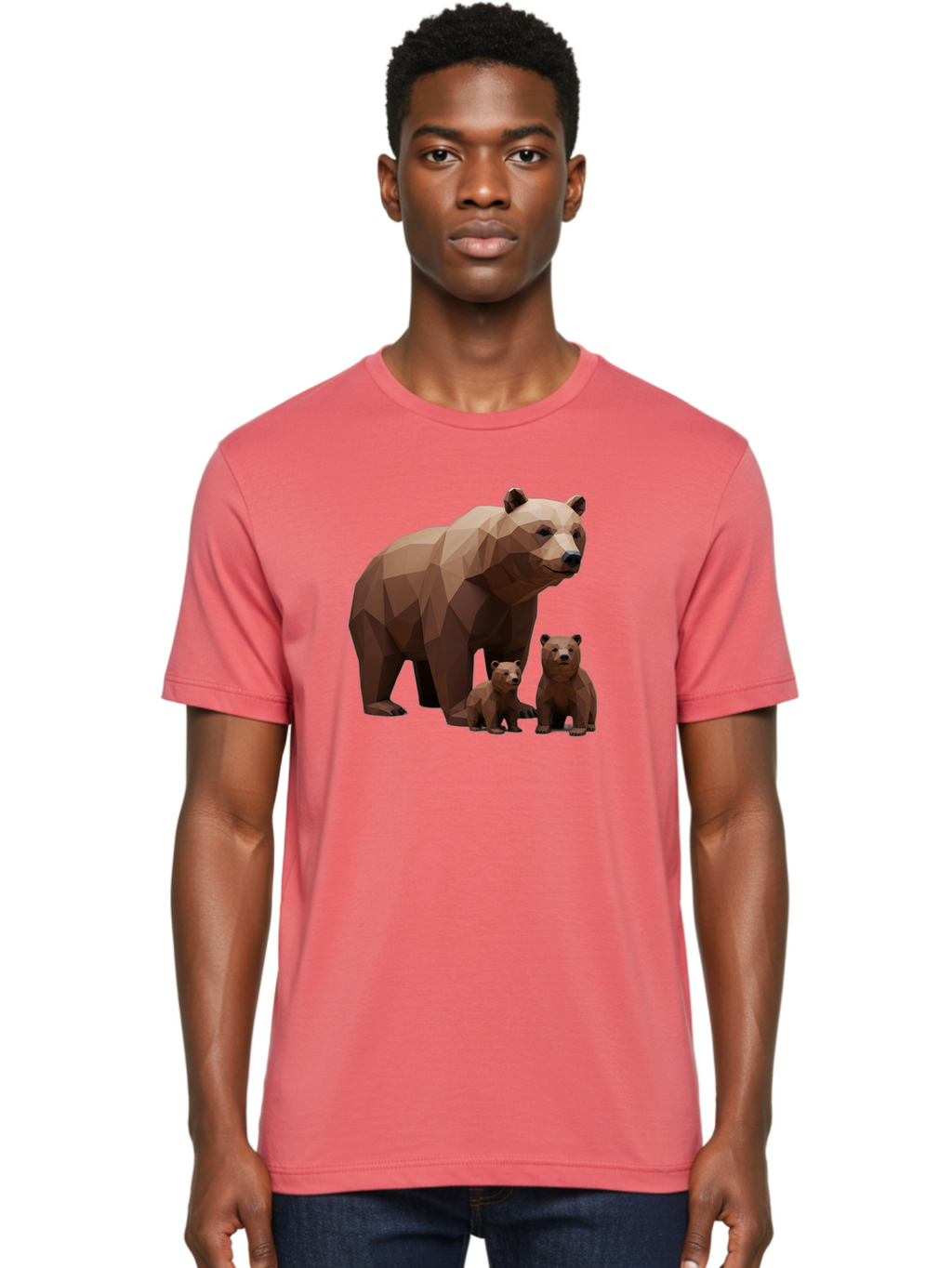 Bear-Family Men'S Graphic Tee, 100% Cotton, Comfortable Casual Summer Wear, Machine Washable, Vintage Camera, Old Camera, Antique Camera, Black Camera, Classic Photography, Photography Equipment, Nostalgic Device, Film Camera, Camera Art Bae852