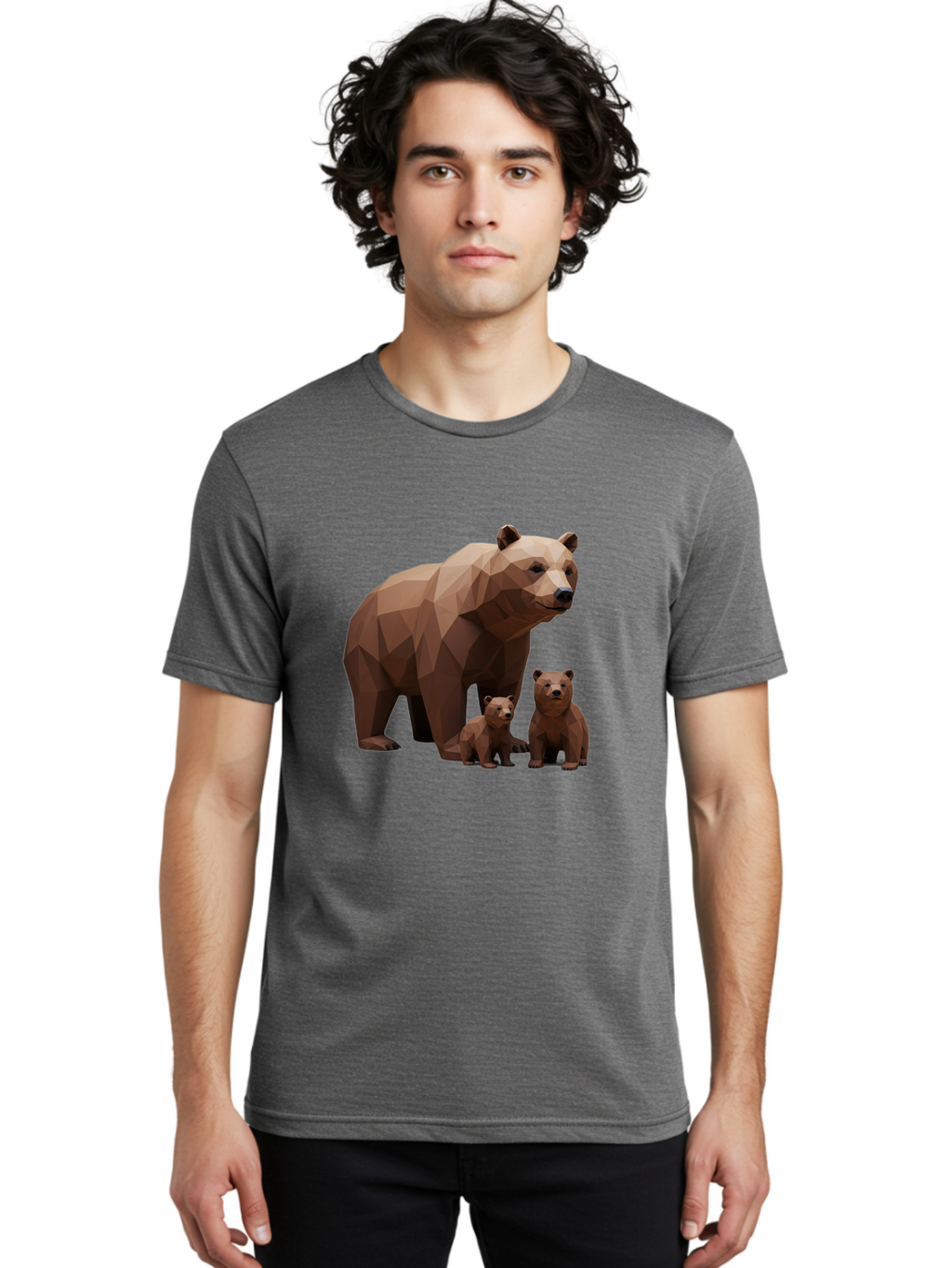 Bear-Family Men'S Graphic Tee, 100% Cotton, Comfortable Casual Summer Wear, Machine Washable, Vintage Camera, Old Camera, Antique Camera, Black Camera, Classic Photography, Photography Equipment, Nostalgic Device, Film Camera, Camera Art Bae852