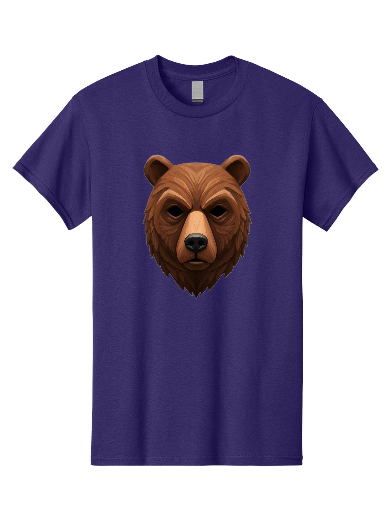 Bear-Head-1 Men'S Graphic Tee, 100% Cotton, Comfortable Casual Summer Wear, Machine Washable, Vintage Camera, Old Camera, Antique Camera, Black Camera, Classic Photography, Photography Equipment, Nostalgic Device, Film Camera, Camera Art Bae853