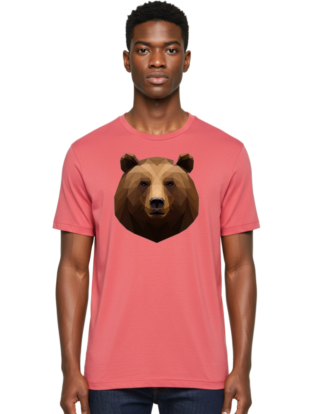 Bear-Head Men'S Graphic Tee, 100% Cotton, Comfortable Casual Summer Wear, Machine Washable, Vintage Camera, Old Camera, Antique Camera, Black Camera, Classic Photography, Photography Equipment, Nostalgic Device, Film Camera, Camera Art Bae856