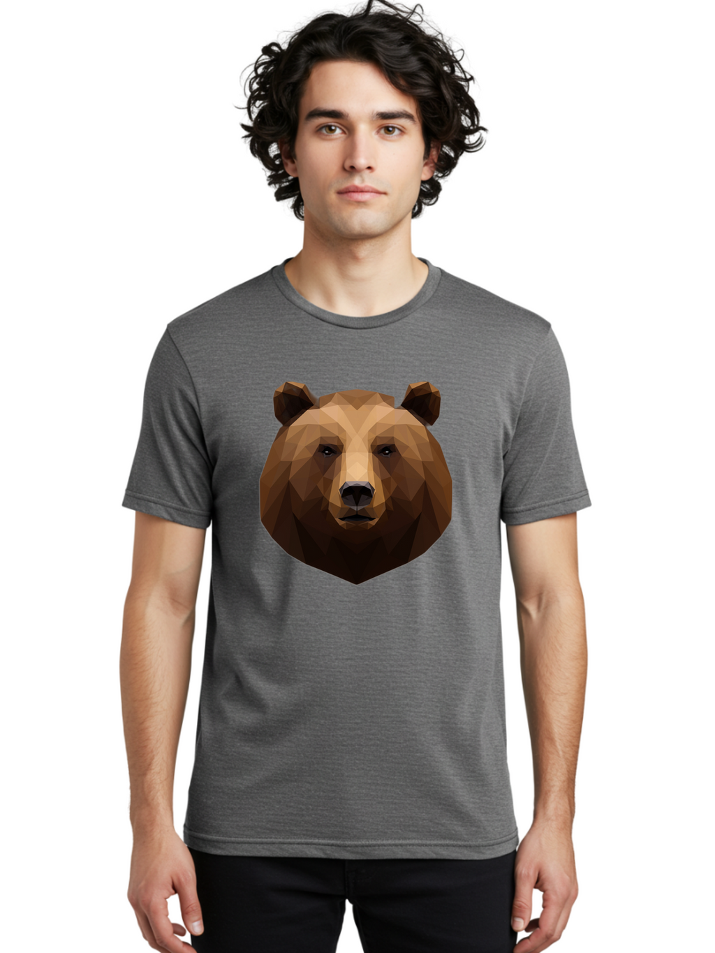 Bear-Head Men'S Graphic Tee, 100% Cotton, Comfortable Casual Summer Wear, Machine Washable, Vintage Camera, Old Camera, Antique Camera, Black Camera, Classic Photography, Photography Equipment, Nostalgic Device, Film Camera, Camera Art Bae856