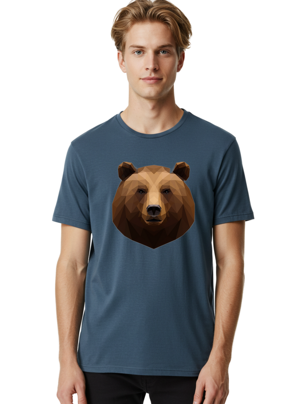 Bear-Head Men'S Graphic Tee, 100% Cotton, Comfortable Casual Summer Wear, Machine Washable, Vintage Camera, Old Camera, Antique Camera, Black Camera, Classic Photography, Photography Equipment, Nostalgic Device, Film Camera, Camera Art Bae856
