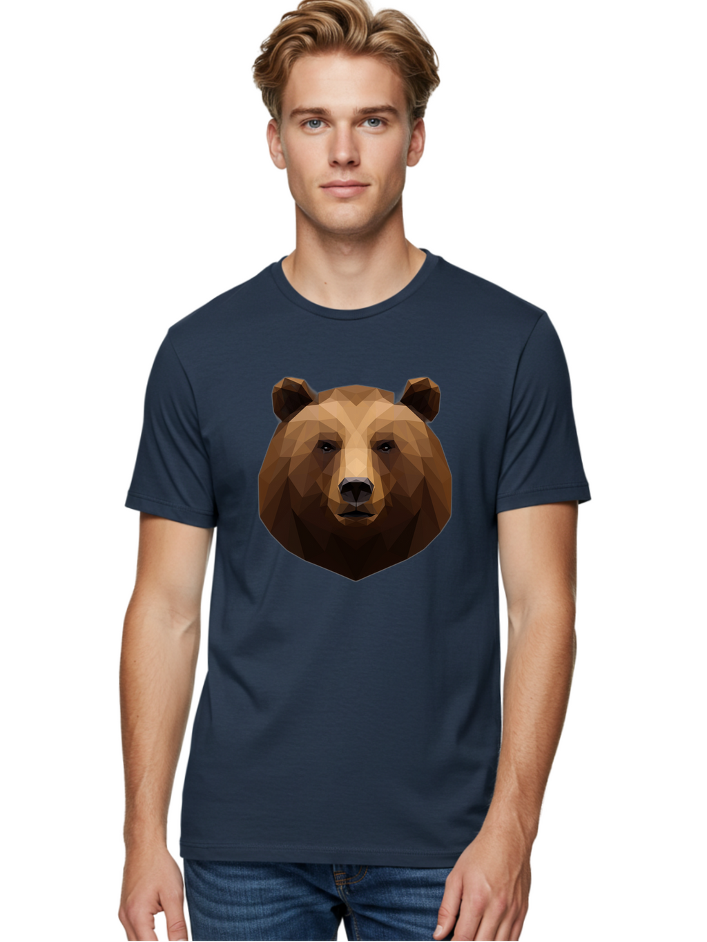 Bear-Head Men'S Graphic Tee, 100% Cotton, Comfortable Casual Summer Wear, Machine Washable, Vintage Camera, Old Camera, Antique Camera, Black Camera, Classic Photography, Photography Equipment, Nostalgic Device, Film Camera, Camera Art Bae856