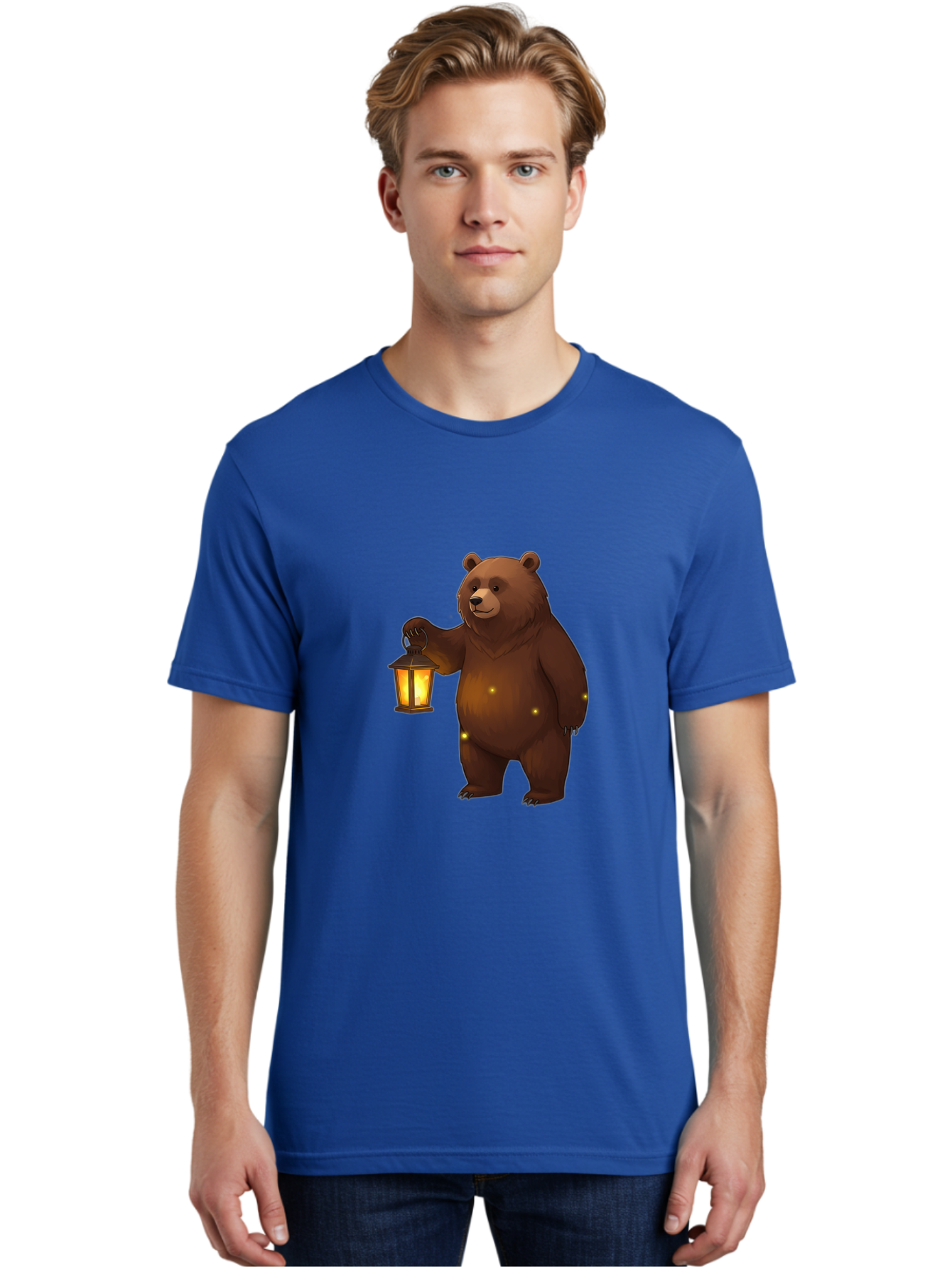 Bear-Lantern Men'S Graphic Tee, 100% Cotton, Comfortable Casual Summer Wear, Machine Washable, Vintage Camera, Old Camera, Antique Camera, Black Camera, Classic Photography, Photography Equipment, Nostalgic Device, Film Camera, Camera Art Bae861