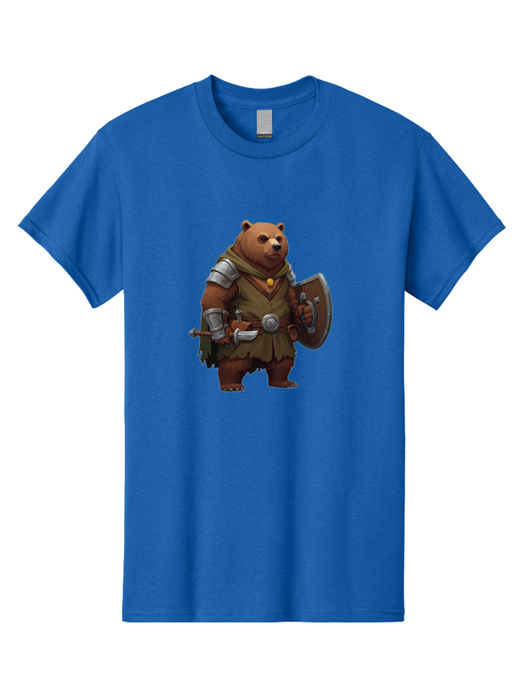Bear-Warrior Men'S Graphic Tee, 100% Cotton, Comfortable Casual Summer Wear, Machine Washable, Vintage Camera, Old Camera, Antique Camera, Black Camera, Classic Photography, Photography Equipment, Nostalgic Device, Film Camera, Camera Art Bae869