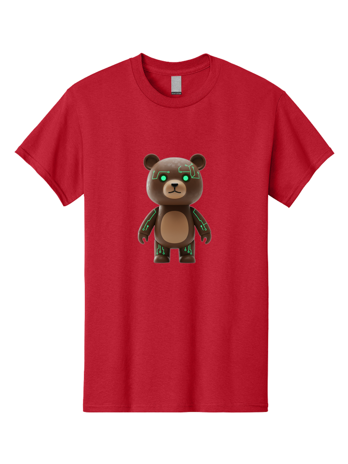 Bear-With-Circuitry Men'S Graphic Tee, 100% Cotton, Comfortable Casual Summer Wear, Machine Washable, Vintage Camera, Old Camera, Antique Camera, Black Camera, Classic Photography, Photography Equipment, Nostalgic Device, Film Camera, Camera Art Bae871