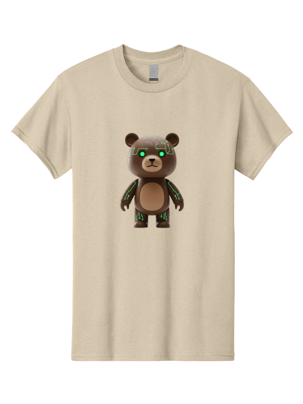Bear-With-Circuitry Men'S Graphic Tee, 100% Cotton, Comfortable Casual Summer Wear, Machine Washable, Vintage Camera, Old Camera, Antique Camera, Black Camera, Classic Photography, Photography Equipment, Nostalgic Device, Film Camera, Camera Art Bae871