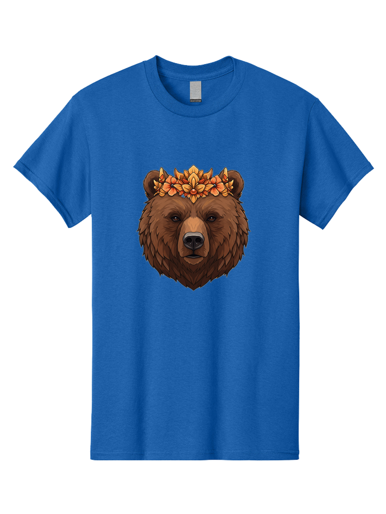 Bear-With-Floral-Crown Men'S Graphic Tee, 100% Cotton, Comfortable Casual Summer Wear, Machine Washable, Vintage Camera, Old Camera, Antique Camera, Black Camera, Classic Photography, Photography Equipment, Nostalgic Device, Film Camera, Camera Art Bae872
