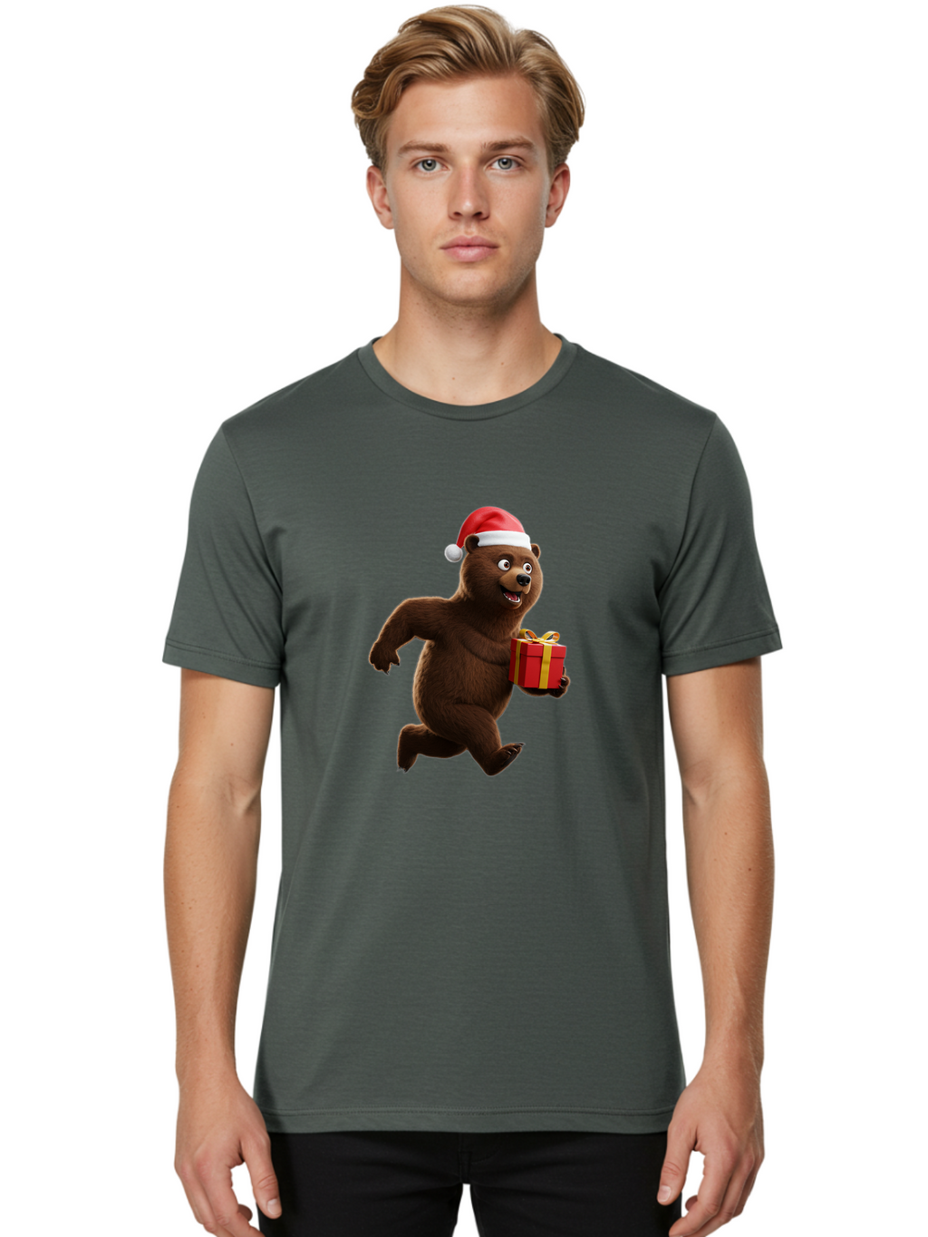 Bear-With-Gift Men'S Graphic Tee, 100% Cotton, Comfortable Casual Summer Wear, Machine Washable, Vintage Camera, Old Camera, Antique Camera, Black Camera, Classic Photography, Photography Equipment, Nostalgic Device, Film Camera, Camera Art Bae875