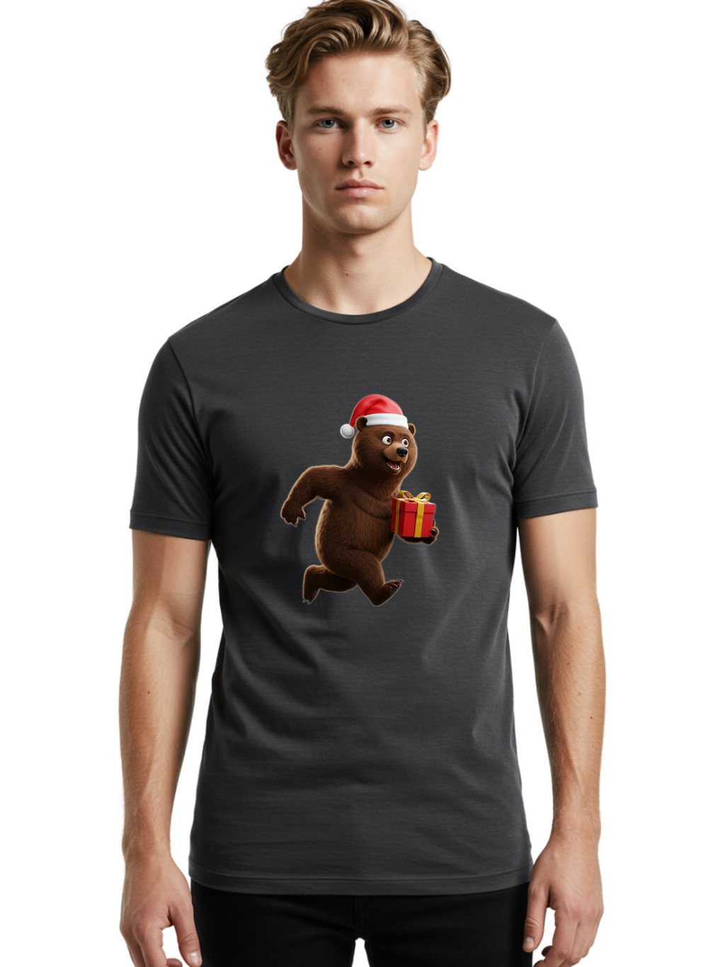 Bear-With-Gift Men'S Graphic Tee, 100% Cotton, Comfortable Casual Summer Wear, Machine Washable, Vintage Camera, Old Camera, Antique Camera, Black Camera, Classic Photography, Photography Equipment, Nostalgic Device, Film Camera, Camera Art Bae875