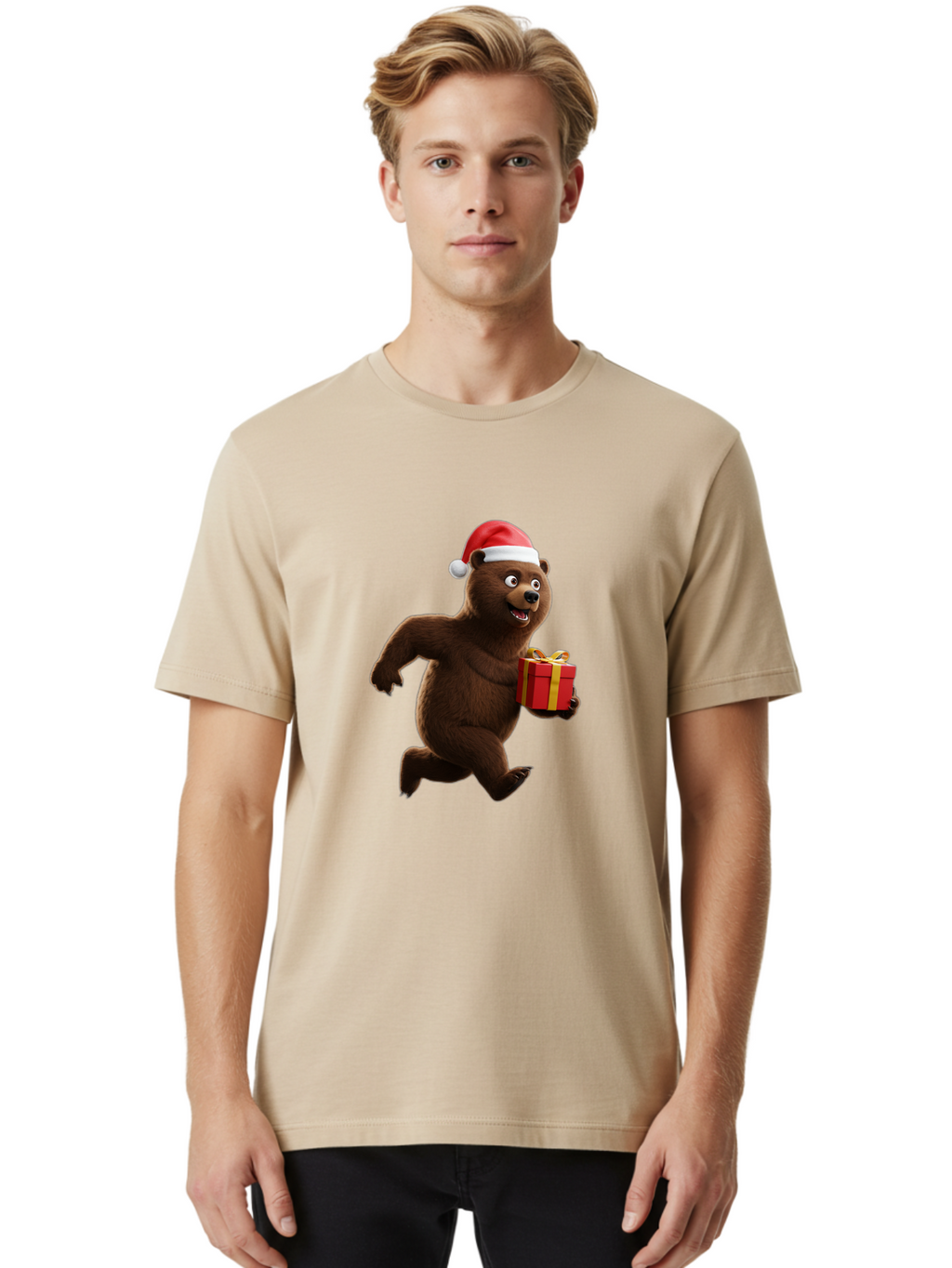 Bear-With-Gift Men'S Graphic Tee, 100% Cotton, Comfortable Casual Summer Wear, Machine Washable, Vintage Camera, Old Camera, Antique Camera, Black Camera, Classic Photography, Photography Equipment, Nostalgic Device, Film Camera, Camera Art Bae875