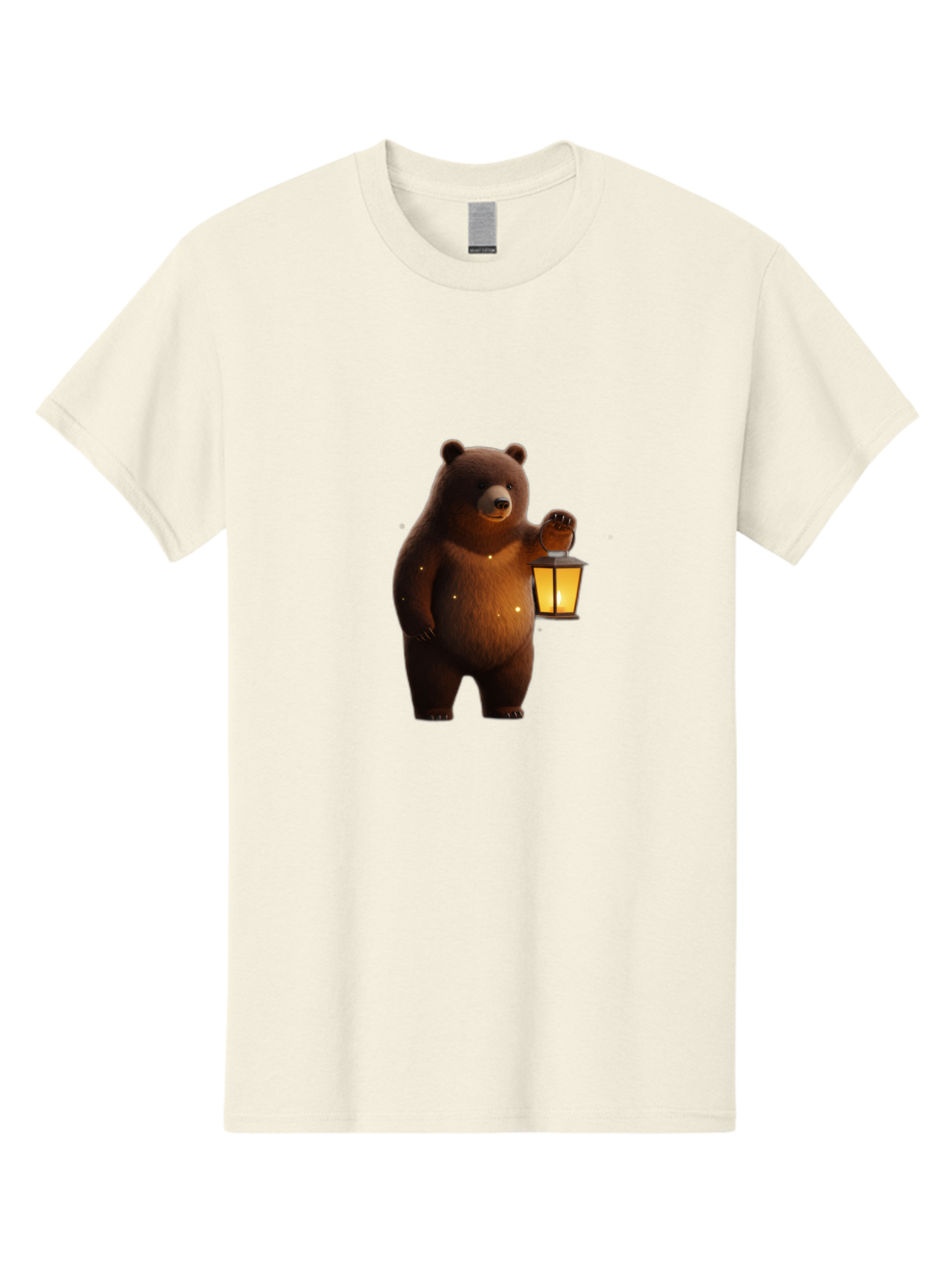 Bear-With-Lantern Men'S Graphic Tee, 100% Cotton, Comfortable Casual Summer Wear, Machine Washable, Vintage Camera, Old Camera, Antique Camera, Black Camera, Classic Photography, Photography Equipment, Nostalgic Device, Film Camera, Camera Art Bae882