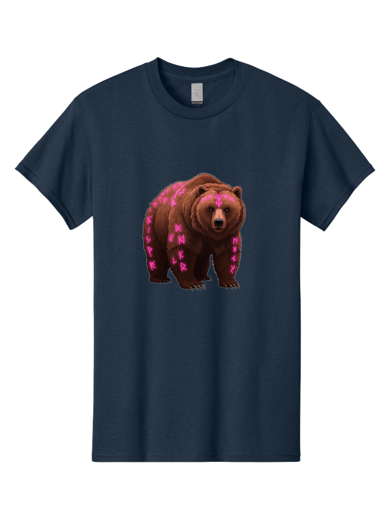 Bear-With-Pink-Symbols Men'S Graphic Tee, 100% Cotton, Comfortable Casual Summer Wear, Machine Washable, Vintage Camera, Old Camera, Antique Camera, Black Camera, Classic Photography, Photography Equipment, Nostalgic Device, Film Camera, Camera Art Bae883