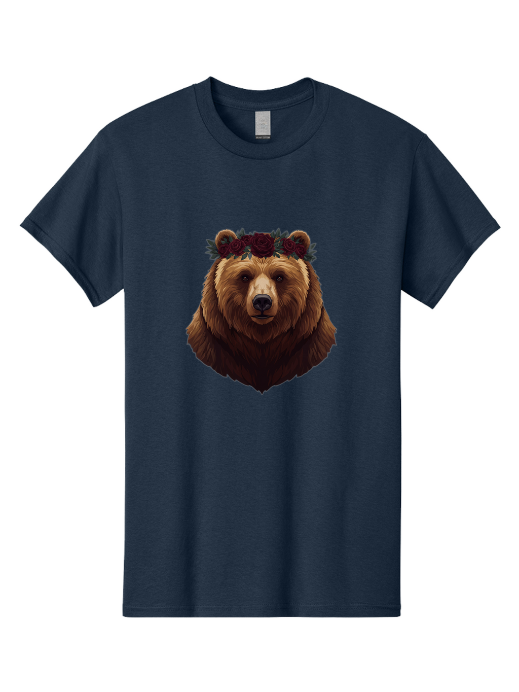 Bear-With-Roses Men'S Graphic Tee, 100% Cotton, Comfortable Casual Summer Wear, Machine Washable, Vintage Camera, Old Camera, Antique Camera, Black Camera, Classic Photography, Photography Equipment, Nostalgic Device, Film Camera, Camera Art Bae884