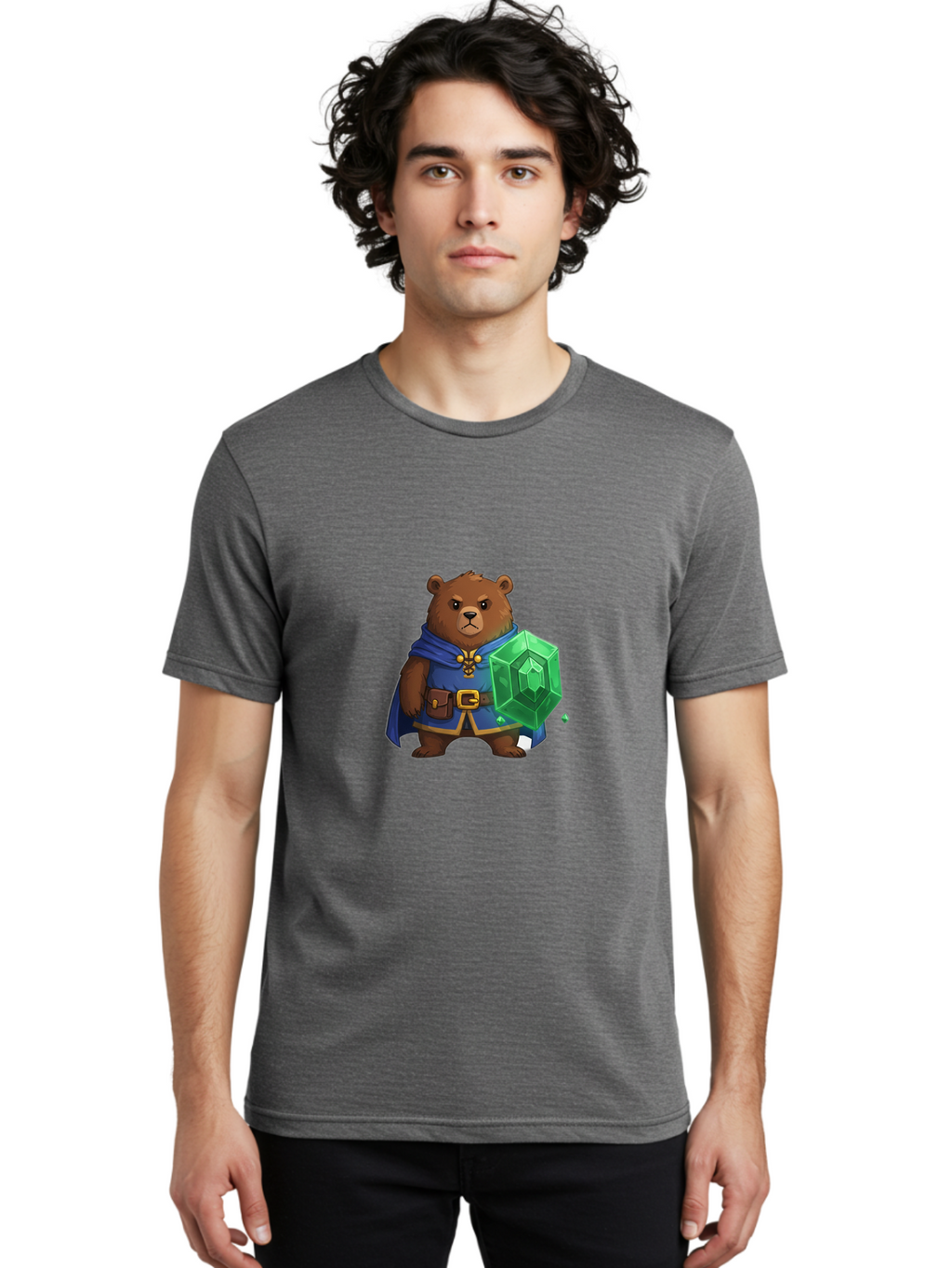 Bear-Wizard Men'S Graphic Tee, 100% Cotton, Comfortable Casual Summer Wear, Machine Washable, Vintage Camera, Old Camera, Antique Camera, Black Camera, Classic Photography, Photography Equipment, Nostalgic Device, Film Camera, Camera Art Bae887