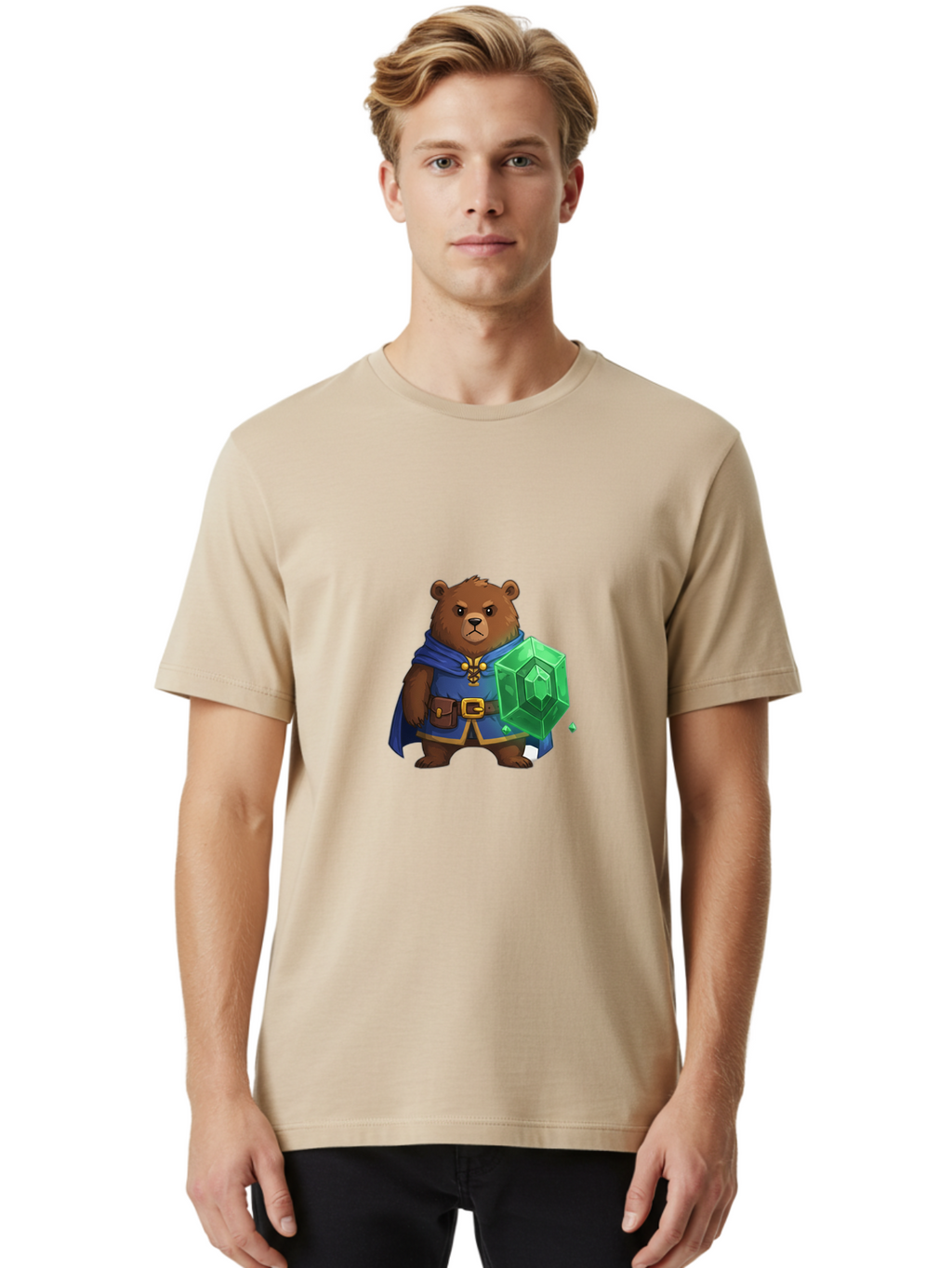 Bear-Wizard Men'S Graphic Tee, 100% Cotton, Comfortable Casual Summer Wear, Machine Washable, Vintage Camera, Old Camera, Antique Camera, Black Camera, Classic Photography, Photography Equipment, Nostalgic Device, Film Camera, Camera Art Bae887
