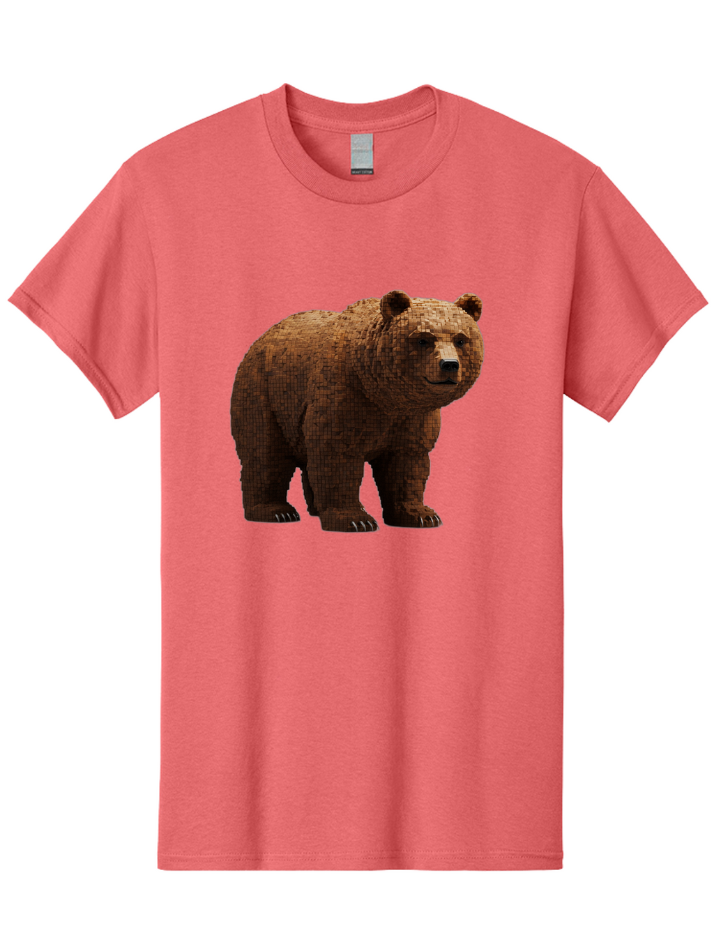 Bear Men'S Graphic Tee, 100% Cotton, Comfortable Casual Summer Wear, Machine Washable, Vintage Camera, Old Camera, Antique Camera, Black Camera, Classic Photography, Photography Equipment, Nostalgic Device, Film Camera, Camera Art Bae888