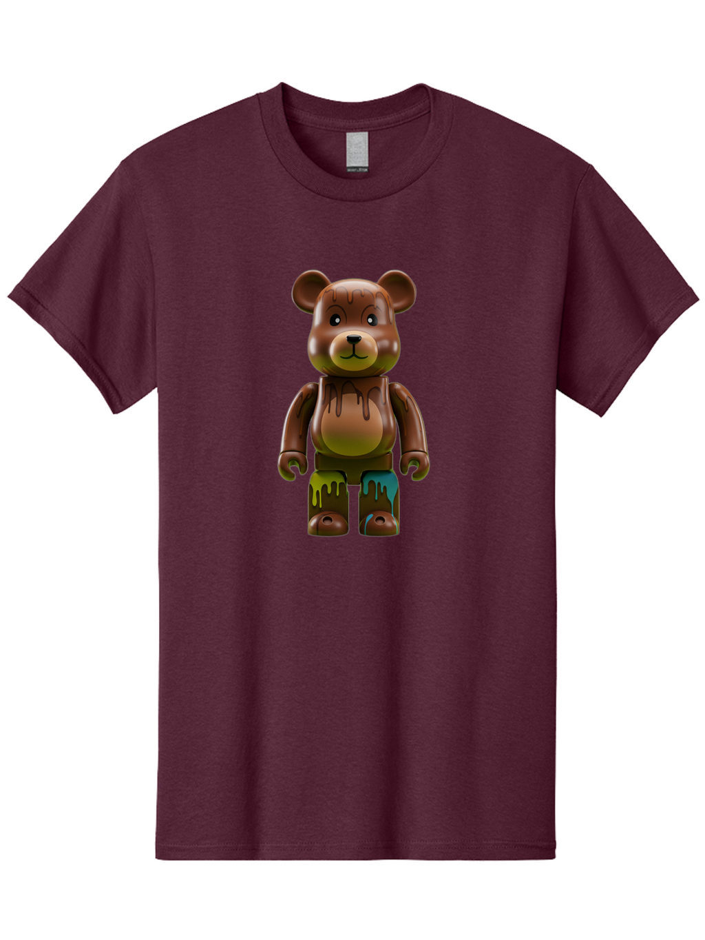 Bearbrick-1 Men'S Graphic Tee, 100% Cotton, Comfortable Casual Summer Wear, Machine Washable, Vintage Camera, Old Camera, Antique Camera, Black Camera, Classic Photography, Photography Equipment, Nostalgic Device, Film Camera, Camera Art Bae889