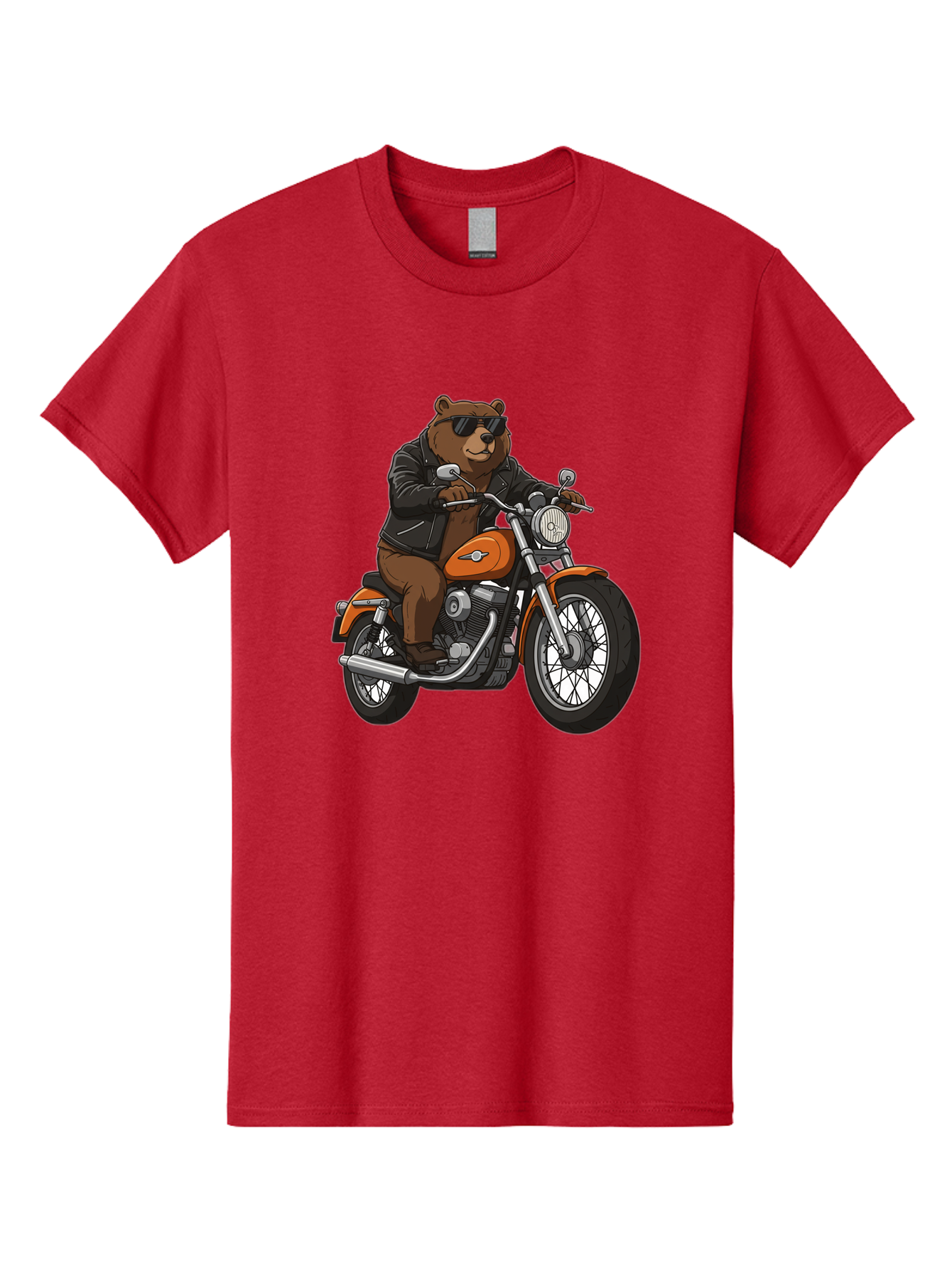 Biker-Bear Men'S Graphic Tee, 100% Cotton, Comfortable Casual Summer Wear, Machine Washable, Vintage Camera, Old Camera, Antique Camera, Black Camera, Classic Photography, Photography Equipment, Nostalgic Device, Film Camera, Camera Art Bae893