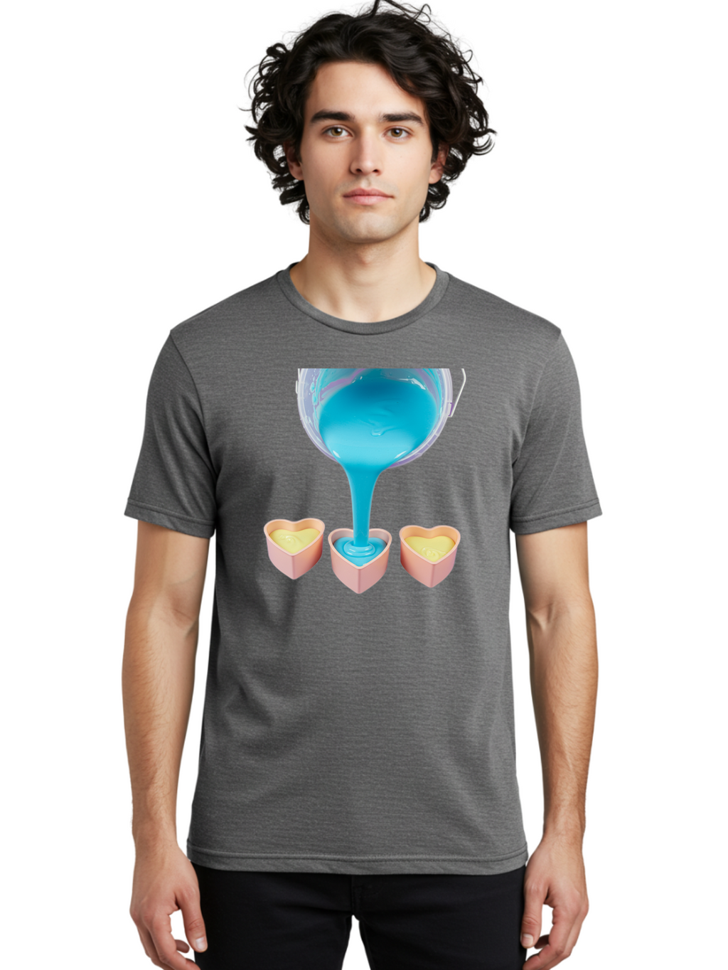 Blue-Slime-Pouring Men'S Graphic Tee, 100% Cotton, Comfortable Casual Summer Wear, Machine Washable, Vintage Camera, Old Camera, Antique Camera, Black Camera, Classic Photography, Photography Equipment, Nostalgic Device, Film Camera, Camera Art Bae897