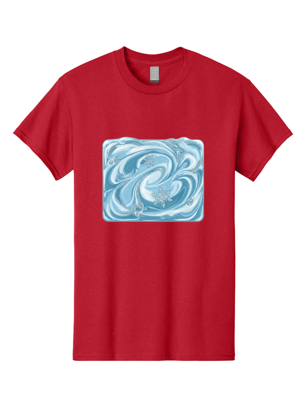 Blue-Swirl-Snowflakes Men'S Graphic Tee, 100% Cotton, Comfortable Casual Summer Wear, Machine Washable, Vintage Camera, Old Camera, Antique Camera, Black Camera, Classic Photography, Photography Equipment, Nostalgic Device, Film Camera, Camera Art Bae898