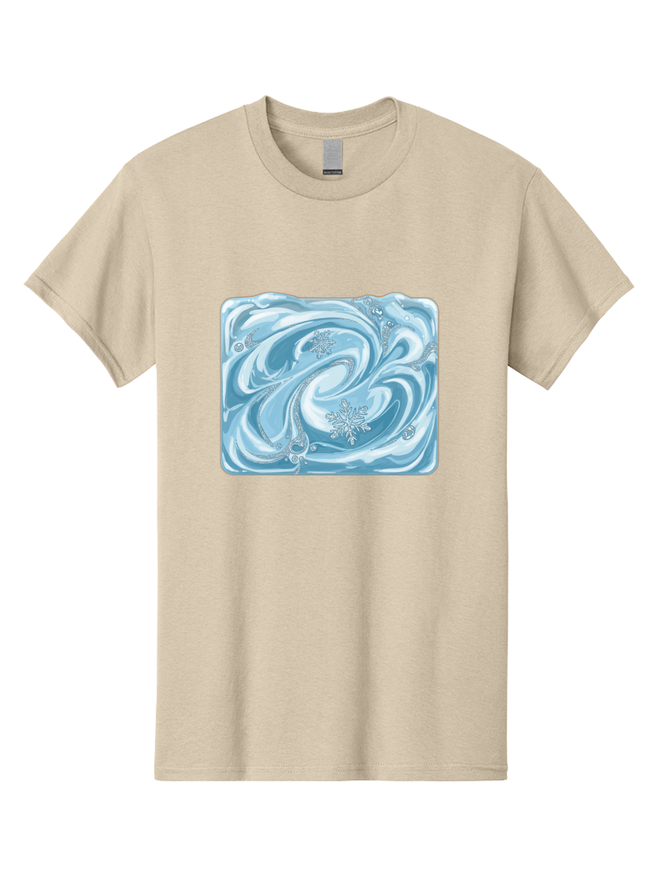 Blue-Swirl-Snowflakes Men'S Graphic Tee, 100% Cotton, Comfortable Casual Summer Wear, Machine Washable, Vintage Camera, Old Camera, Antique Camera, Black Camera, Classic Photography, Photography Equipment, Nostalgic Device, Film Camera, Camera Art Bae898