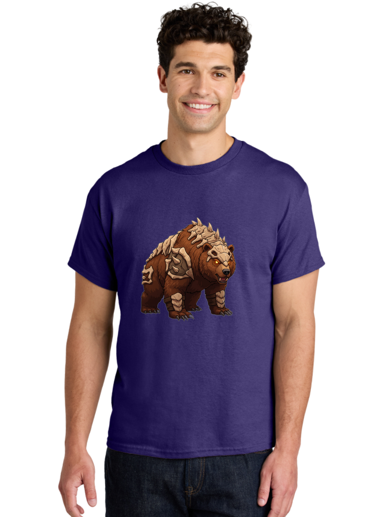 Bone-Bear Men'S Graphic Tee, 100% Cotton, Comfortable Casual Summer Wear, Machine Washable, Vintage Camera, Old Camera, Antique Camera, Black Camera, Classic Photography, Photography Equipment, Nostalgic Device, Film Camera, Camera Art Bae900