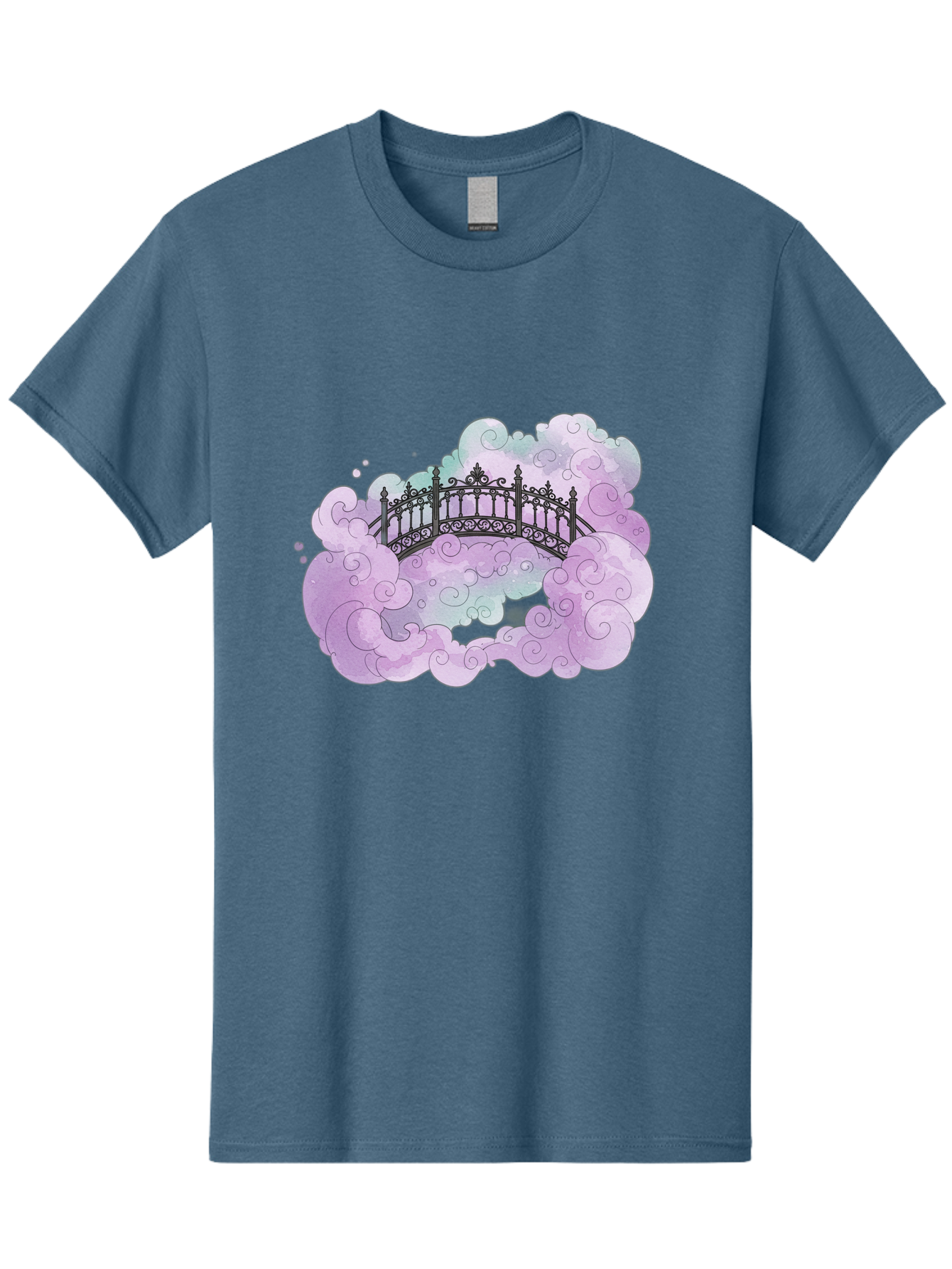 Bridge-In-Clouds Men'S Graphic Tee, 100% Cotton, Comfortable Casual Summer Wear, Machine Washable, Vintage Camera, Old Camera, Antique Camera, Black Camera, Classic Photography, Photography Equipment, Nostalgic Device, Film Camera, Camera Art Bae906