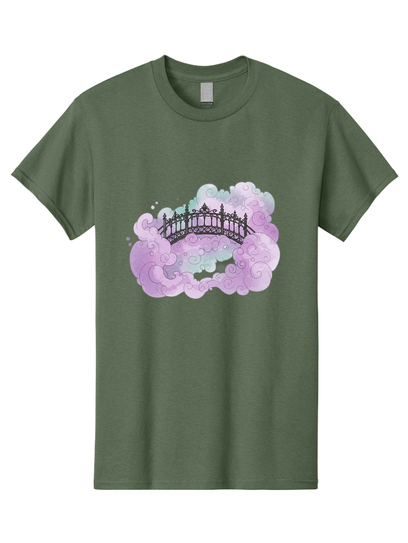 Bridge-In-Clouds Men'S Graphic Tee, 100% Cotton, Comfortable Casual Summer Wear, Machine Washable, Vintage Camera, Old Camera, Antique Camera, Black Camera, Classic Photography, Photography Equipment, Nostalgic Device, Film Camera, Camera Art Bae906