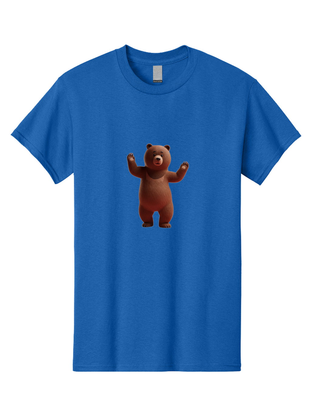 Brown-Bear-1 Men'S Graphic Tee, 100% Cotton, Comfortable Casual Summer Wear, Machine Washable, Vintage Camera, Old Camera, Antique Camera, Black Camera, Classic Photography, Photography Equipment, Nostalgic Device, Film Camera, Camera Art Bae908