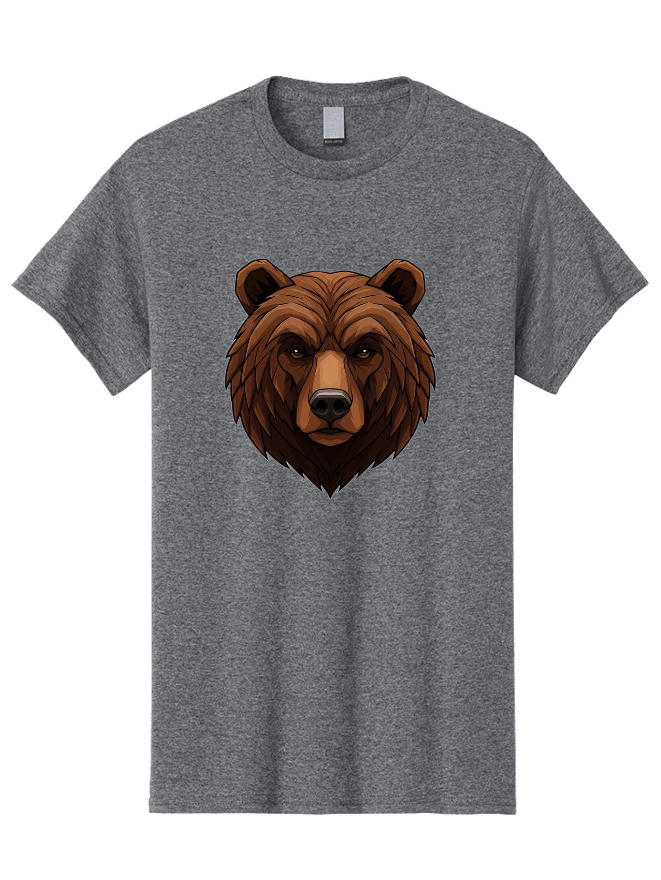 Brown-Bear-4 Men'S Graphic Tee, 100% Cotton, Comfortable Casual Summer Wear, Machine Washable, Vintage Camera, Old Camera, Antique Camera, Black Camera, Classic Photography, Photography Equipment, Nostalgic Device, Film Camera, Camera Art Bae911