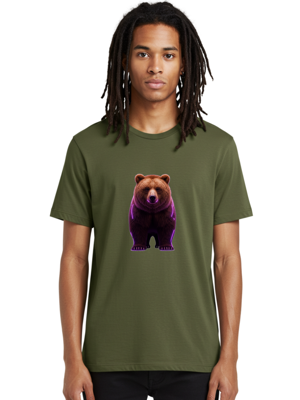 Brown-Bear-6 Men'S Graphic Tee, 100% Cotton, Comfortable Casual Summer Wear, Machine Washable, Vintage Camera, Old Camera, Antique Camera, Black Camera, Classic Photography, Photography Equipment, Nostalgic Device, Film Camera, Camera Art Bae913