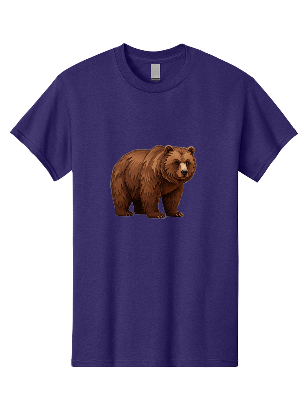 Brown-Bear-7 Men'S Graphic Tee, 100% Cotton, Comfortable Casual Summer Wear, Machine Washable, Vintage Camera, Old Camera, Antique Camera, Black Camera, Classic Photography, Photography Equipment, Nostalgic Device, Film Camera, Camera Art Bae914