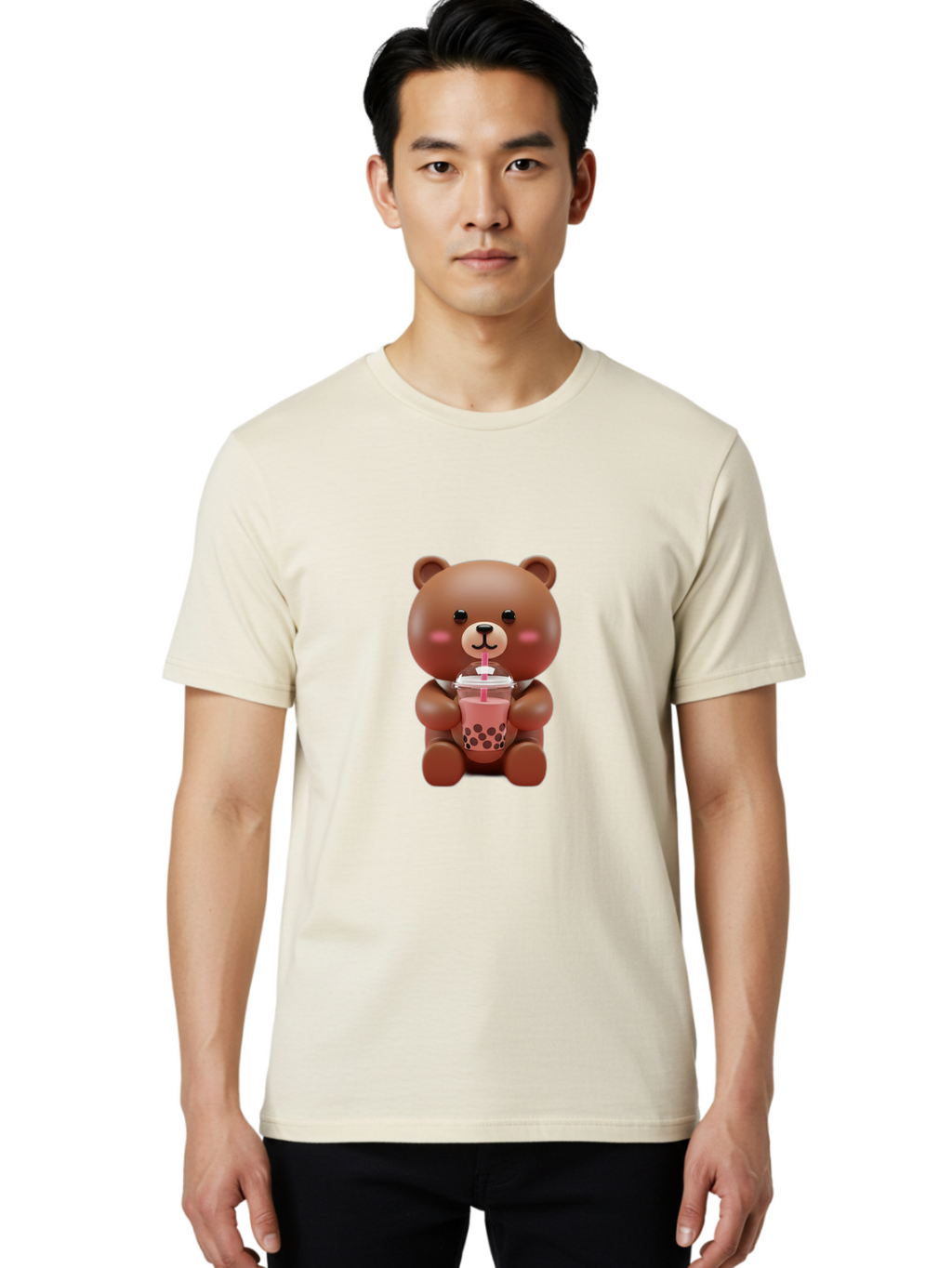 Brown-Bear-Boba Men'S Graphic Tee, 100% Cotton, Comfortable Casual Summer Wear, Machine Washable, Vintage Camera, Old Camera, Antique Camera, Black Camera, Classic Photography, Photography Equipment, Nostalgic Device, Film Camera, Camera Art Bae915