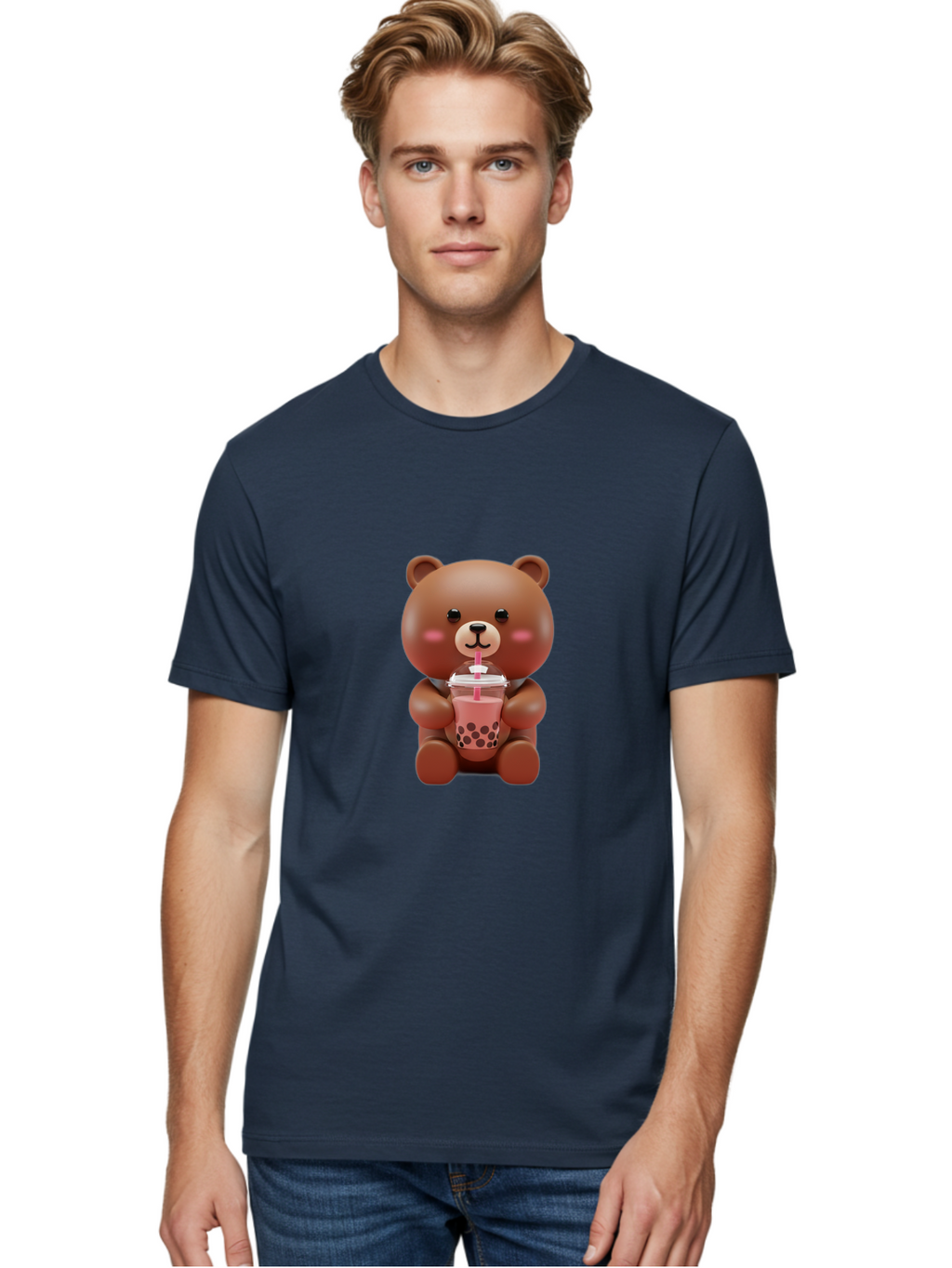Brown-Bear-Boba Men'S Graphic Tee, 100% Cotton, Comfortable Casual Summer Wear, Machine Washable, Vintage Camera, Old Camera, Antique Camera, Black Camera, Classic Photography, Photography Equipment, Nostalgic Device, Film Camera, Camera Art Bae915