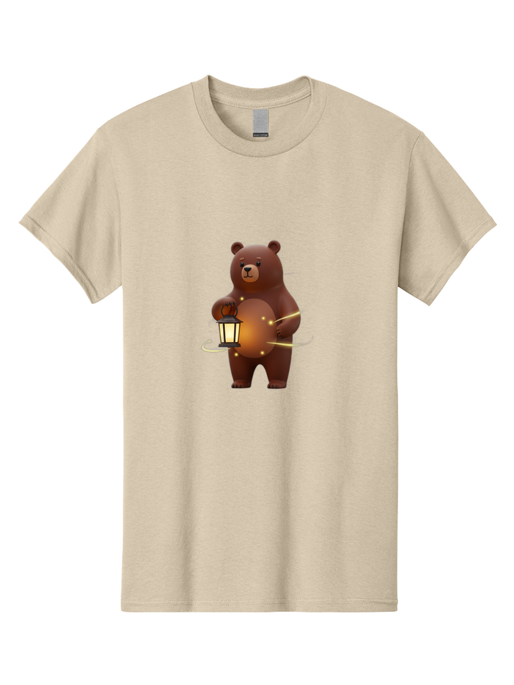 Brown-Bear-Lantern Men'S Graphic Tee, 100% Cotton, Comfortable Casual Summer Wear, Machine Washable, Vintage Camera, Old Camera, Antique Camera, Black Camera, Classic Photography, Photography Equipment, Nostalgic Device, Film Camera, Bae923